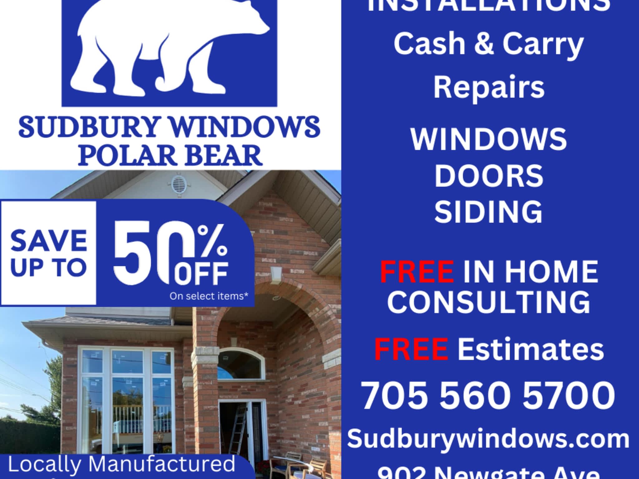 photo Sudbury Windows and Doors Polar Bear