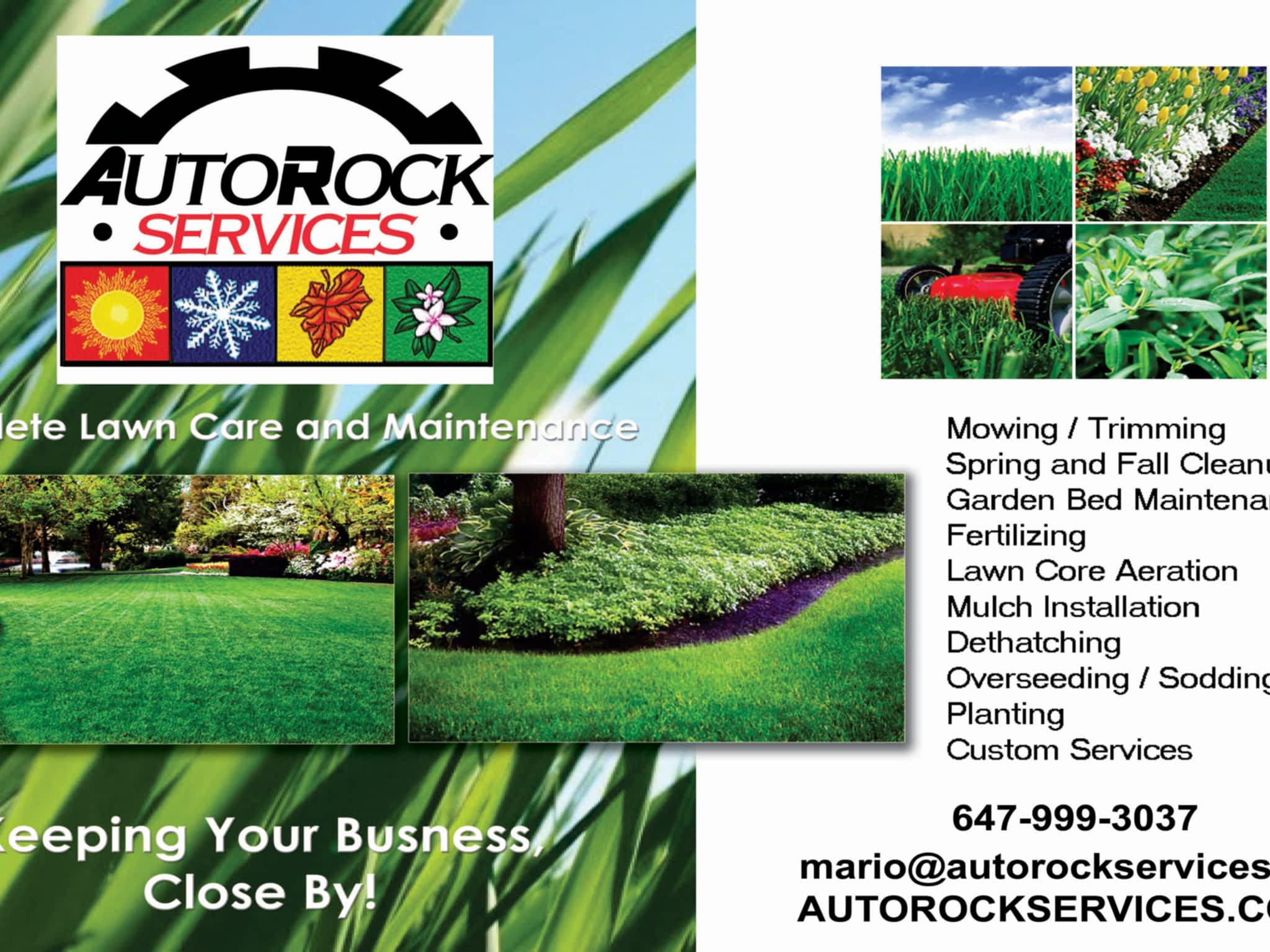 photo AutoRock Services Lawn Care & Maintenance