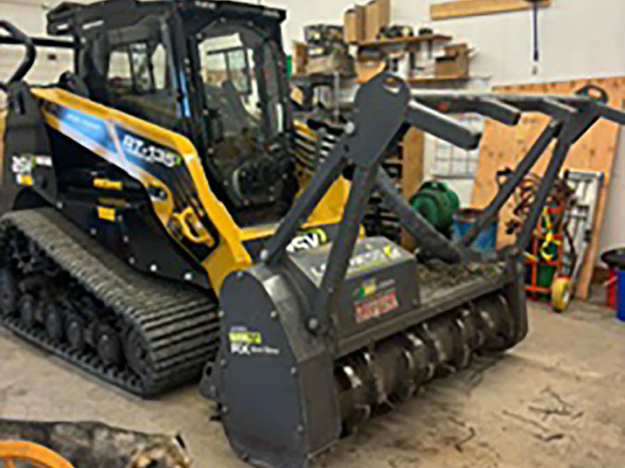 photo Skid Steer Services Mulching