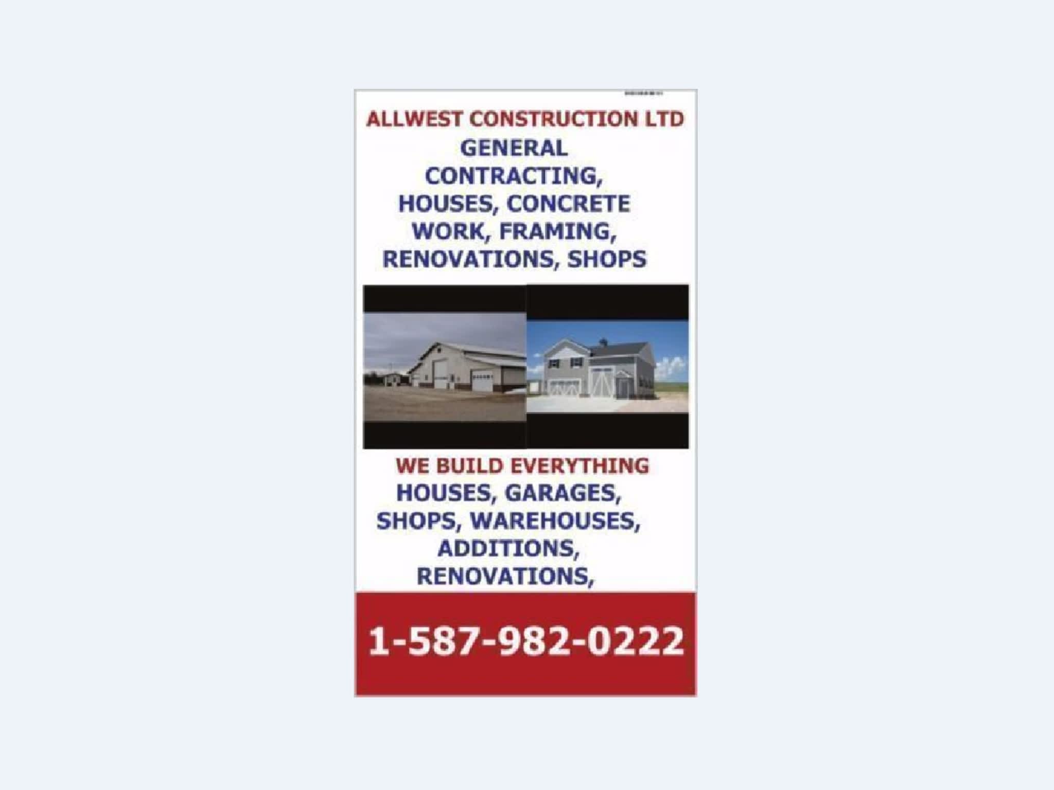 photo Allwest Construction Ltd.