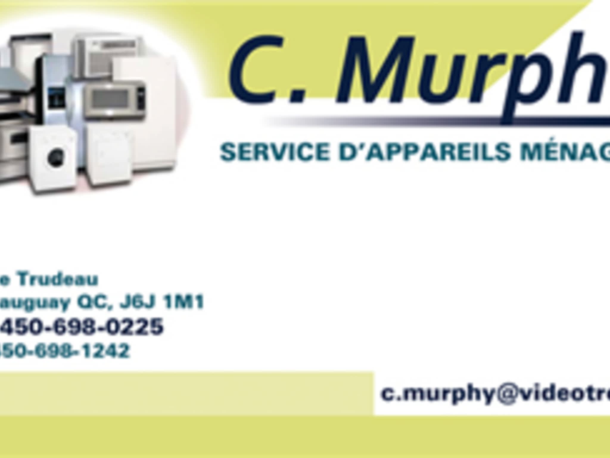 photo Service D'Appareils Ménagers C Murphy Inc
