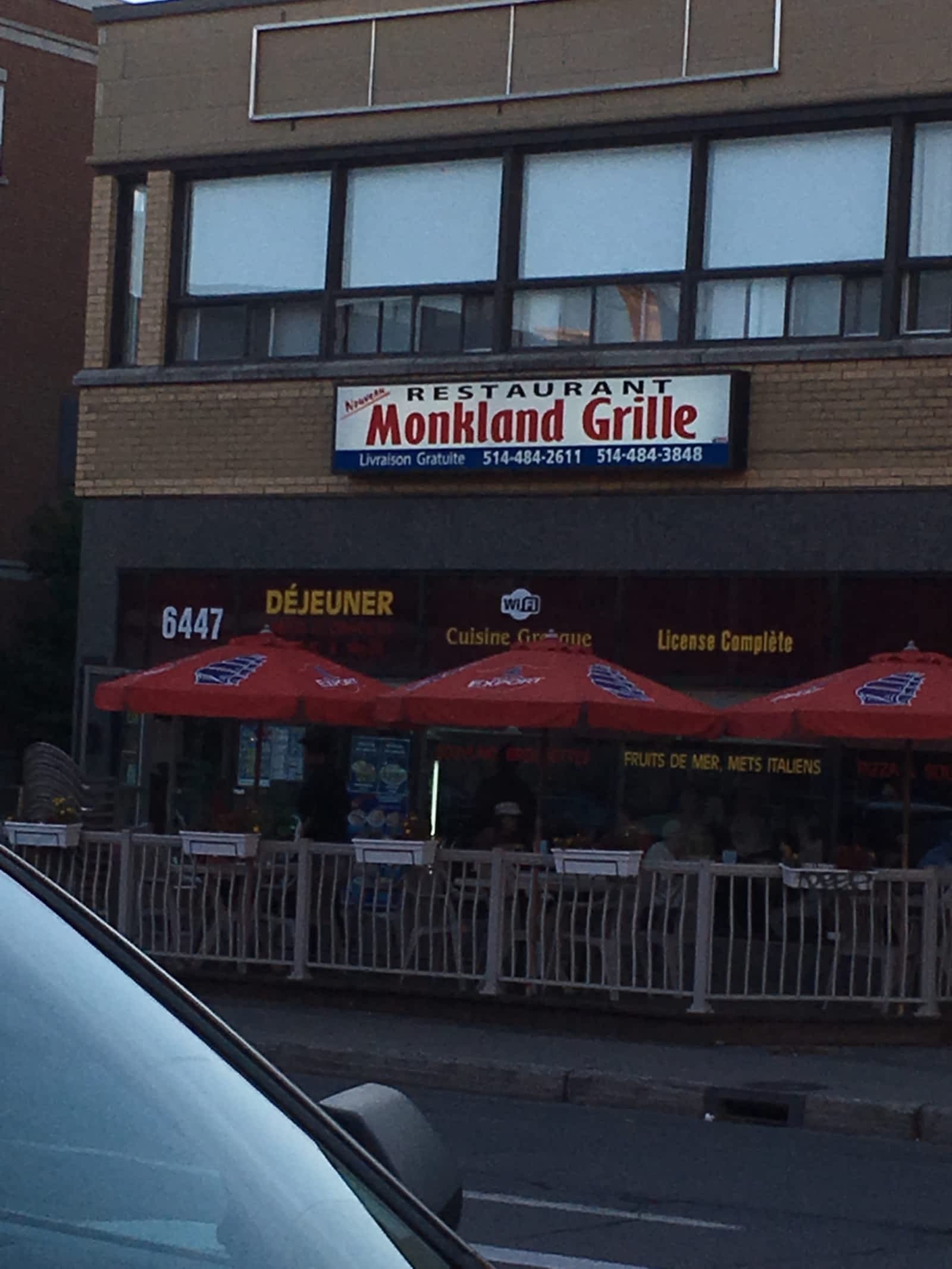 Monkland Grill Menu, Hours & Prices 6447 av Somerled, Montréal, QC
