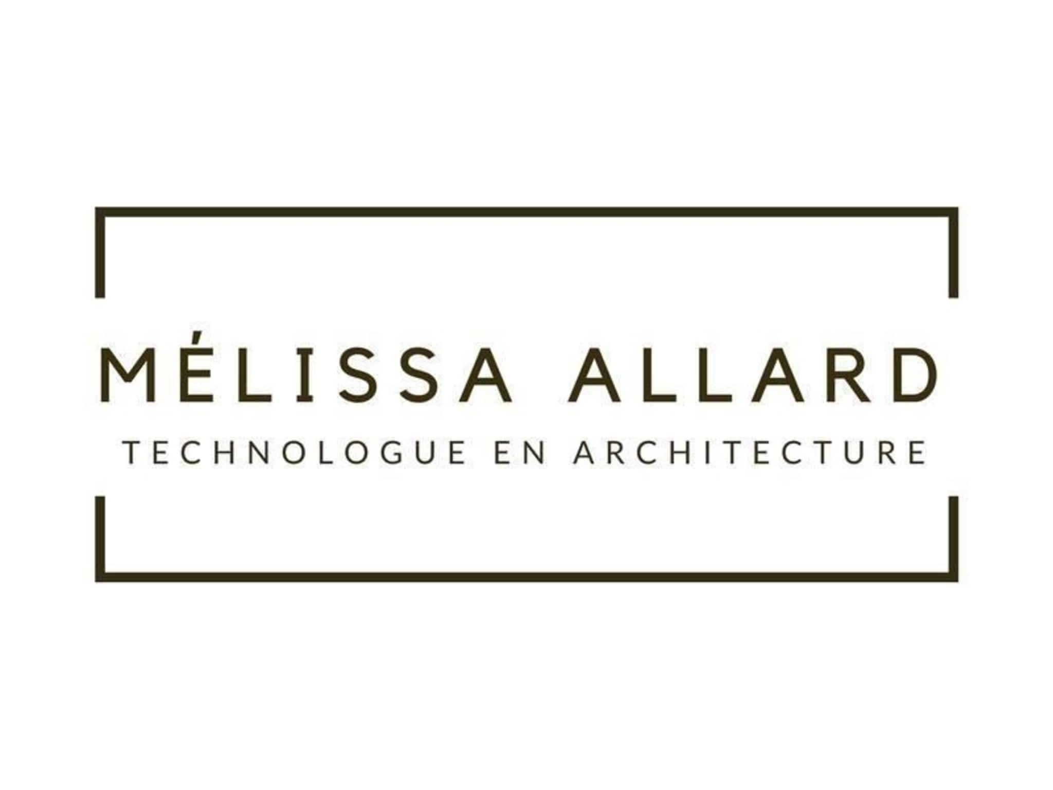 photo Mélissa Allard Technologue en Architecture