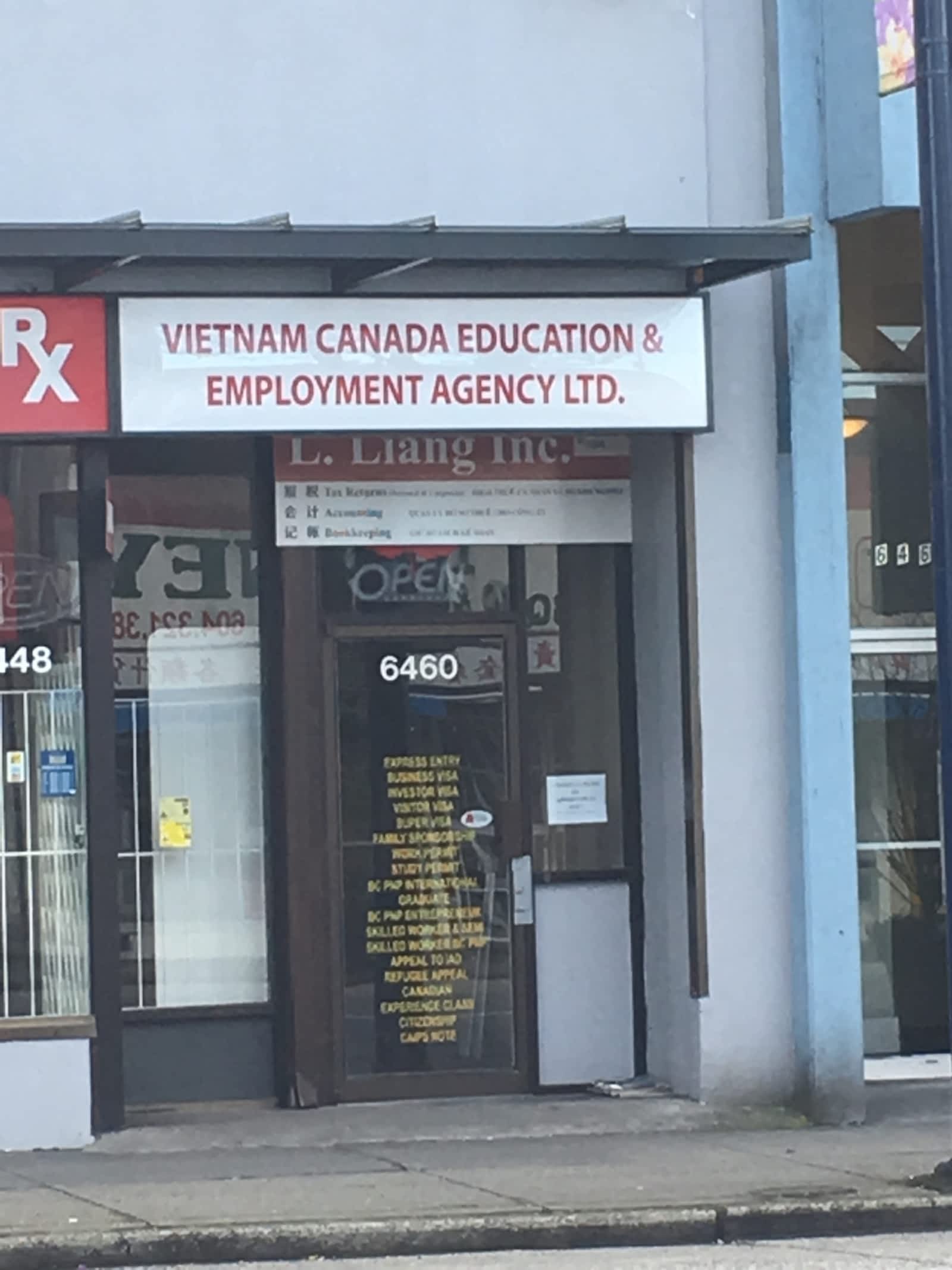 Vn Canada Immigration Services 6460 Fraser St Vancouver Bc