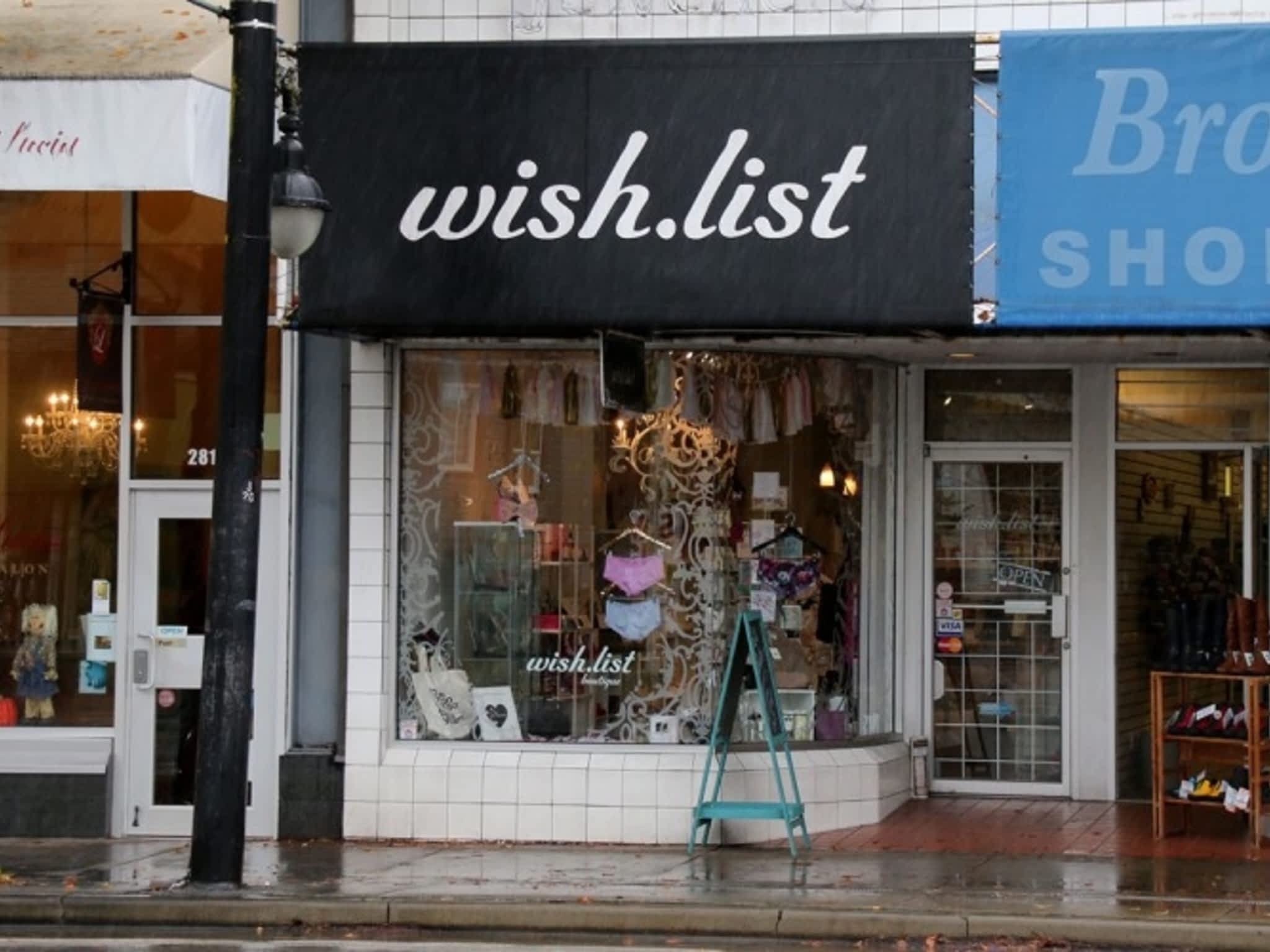 photo Wish List Boutique