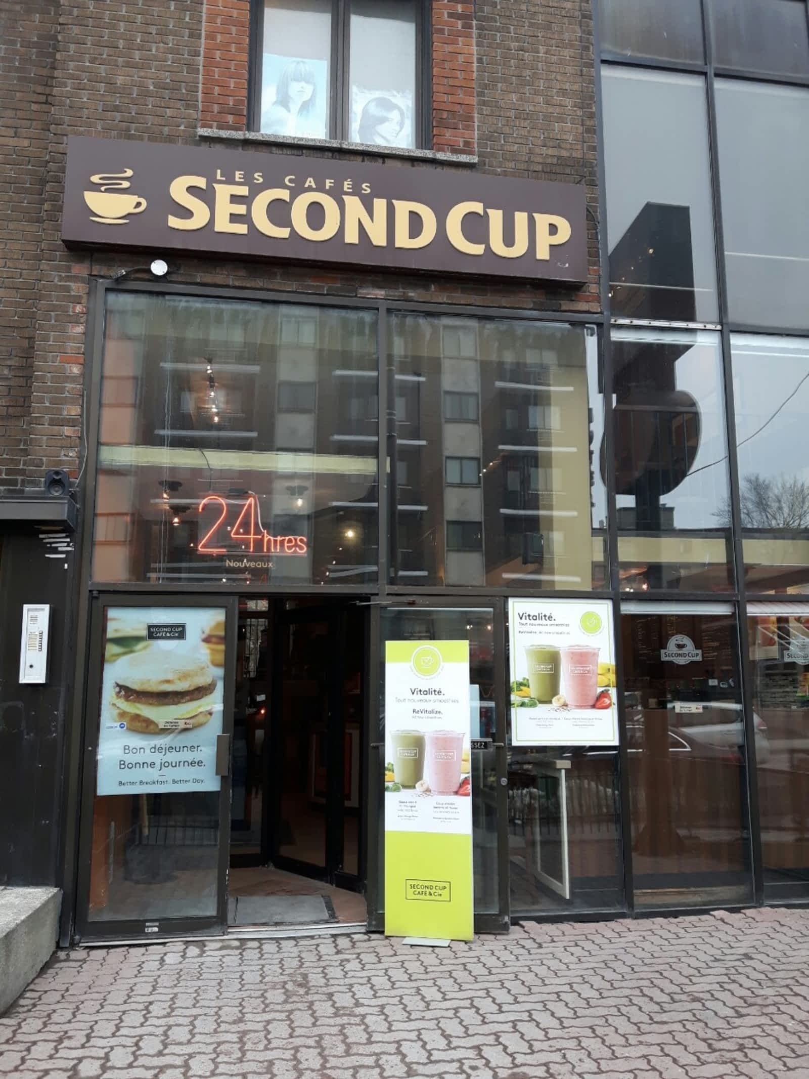 Second Cup Café avec Pinkberry yogourt glacé Opening Hours 5206