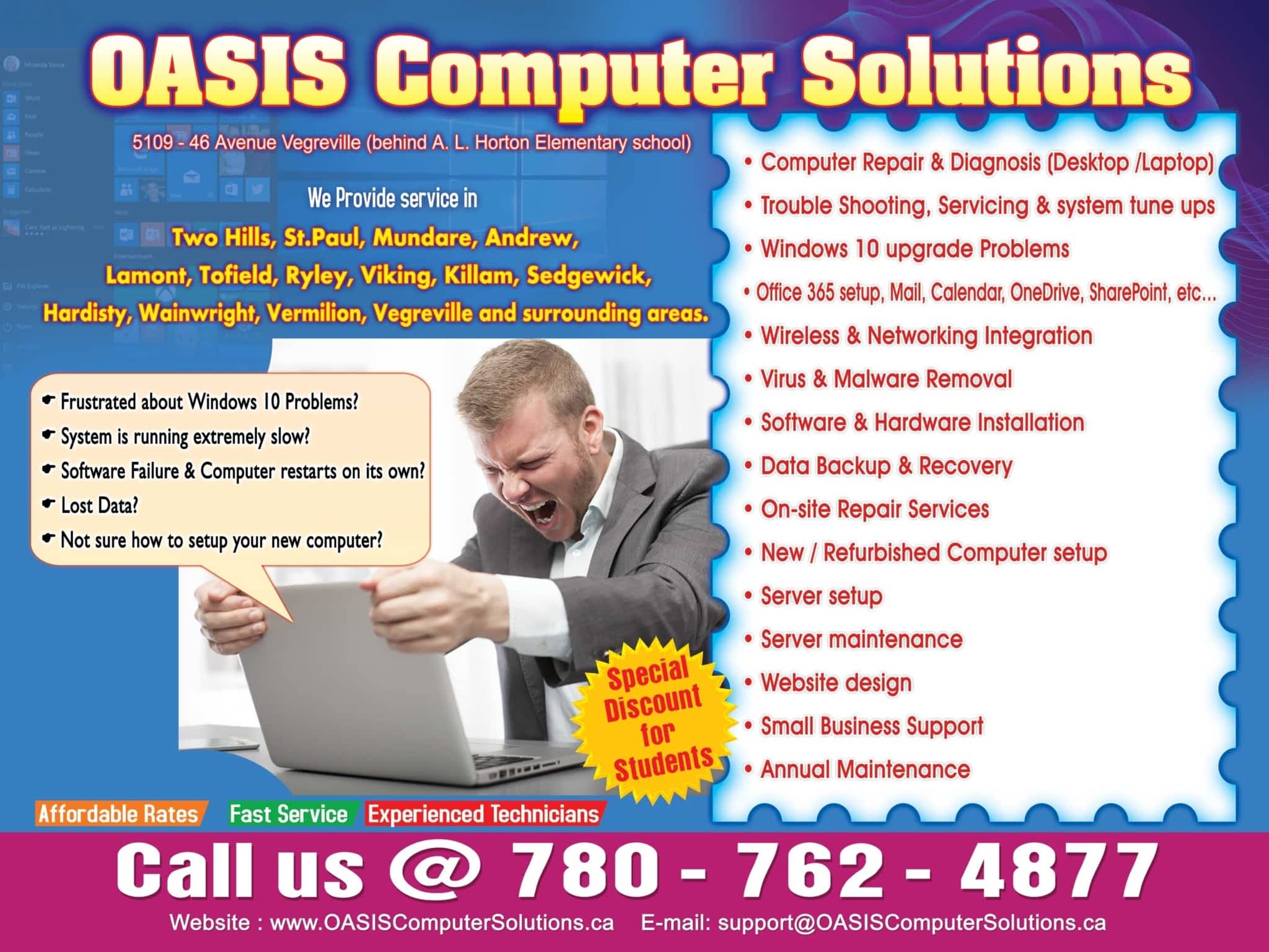 photo OASIS Computer Solutions.