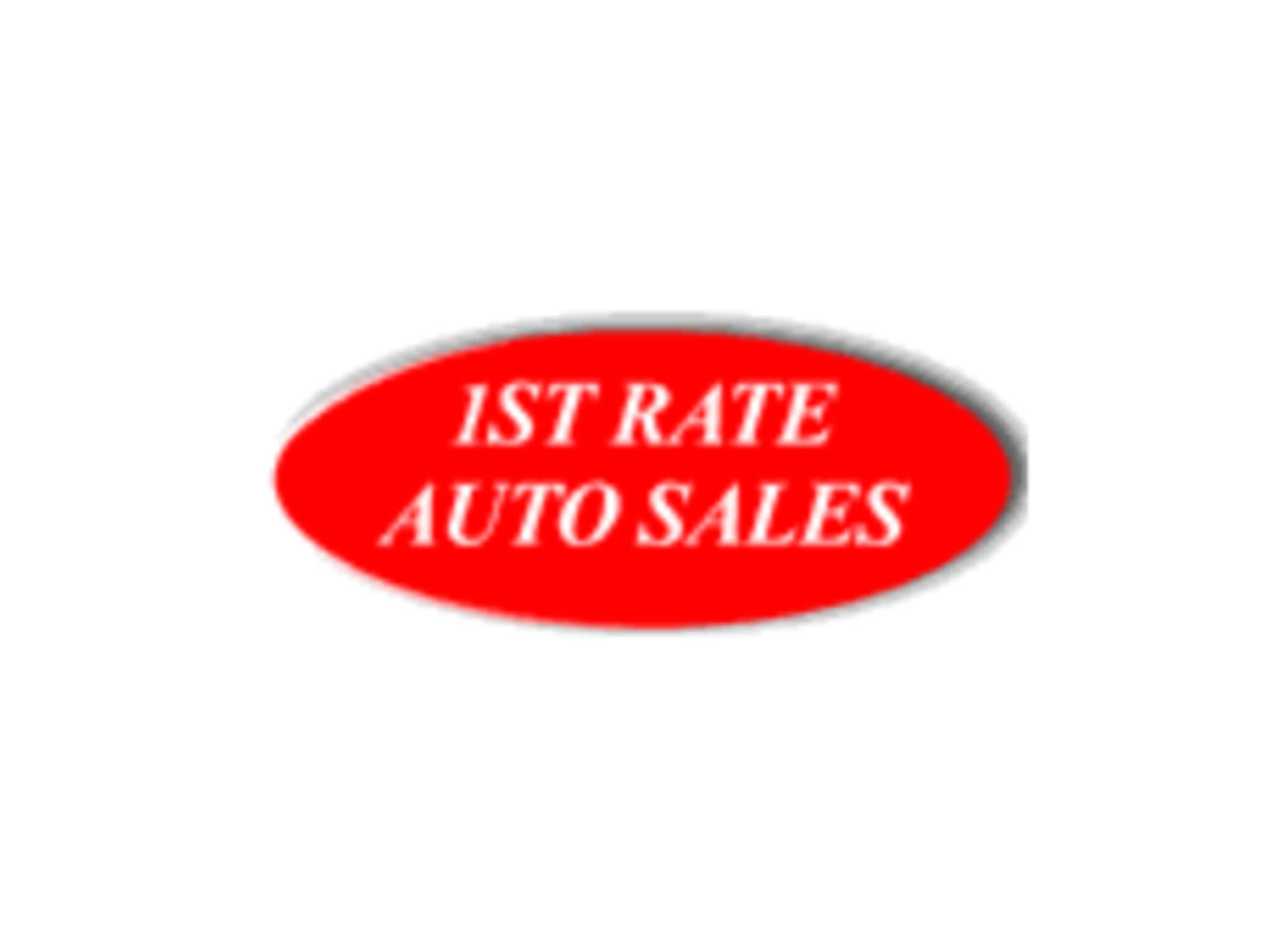 photo 1st Rate Auto Sales and AutoGlass