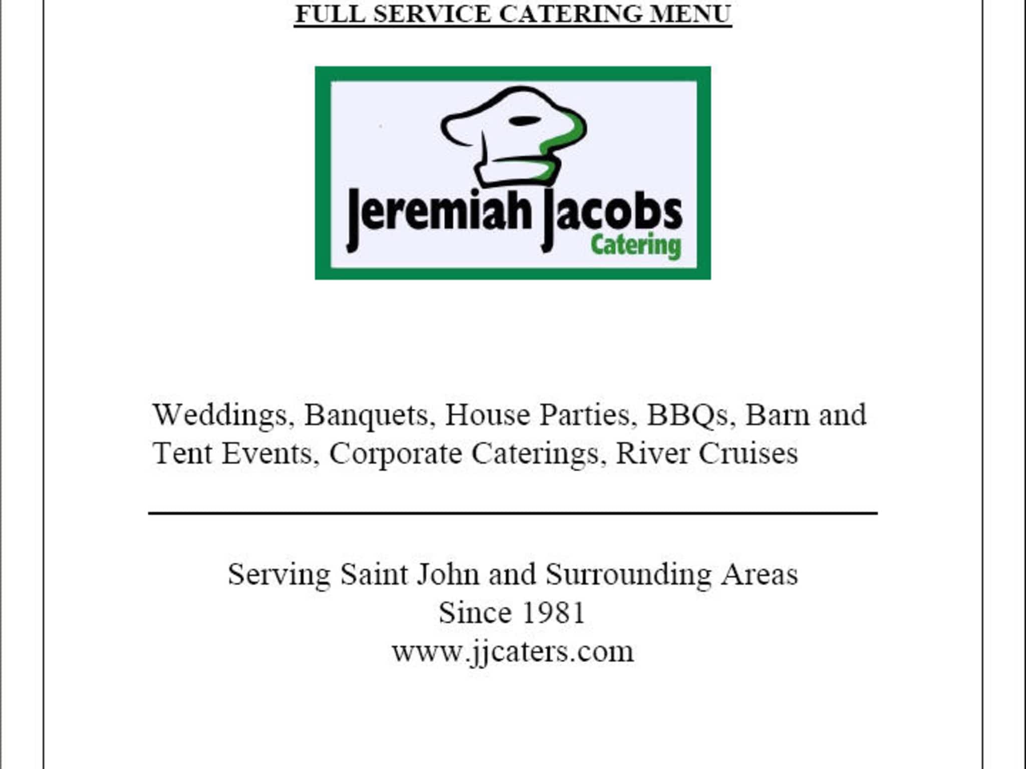 photo Jeremiah Jacobs Catering