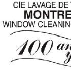 Lavage de Vitre Montréal Cie Inc - Lavage de vitres