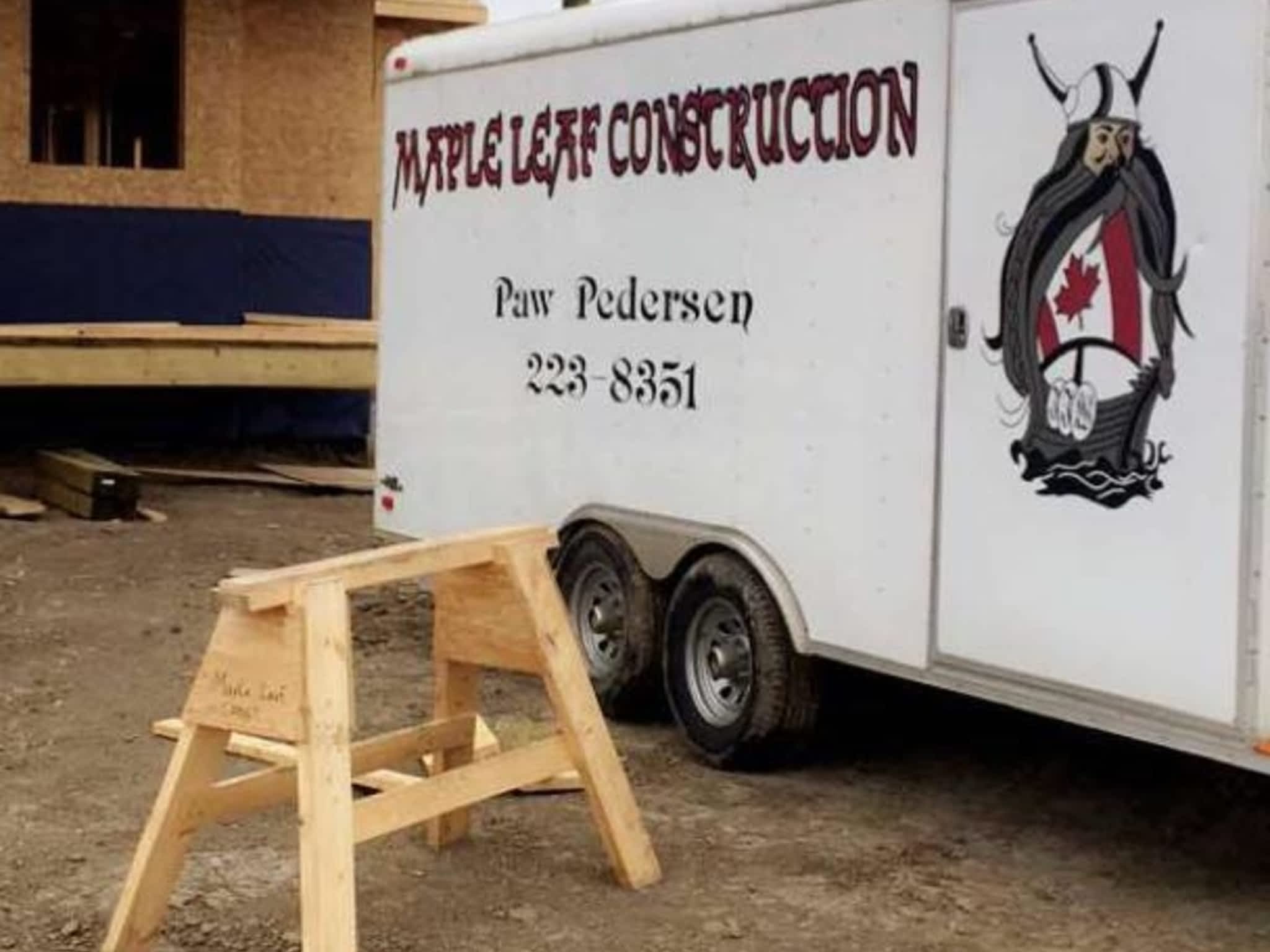 photo Maple Leaf Construction