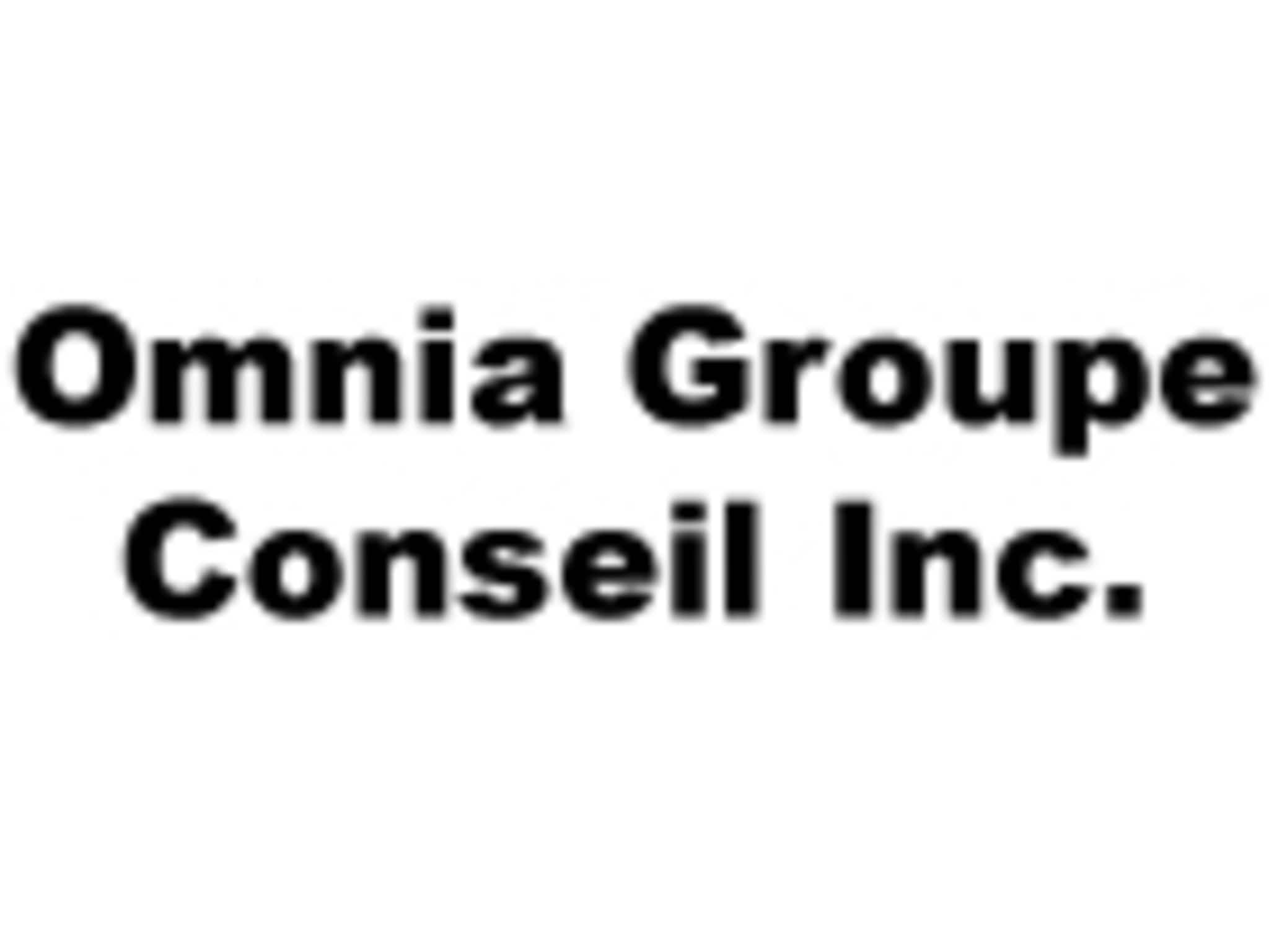 photo Omnia Groupe Conseil Inc