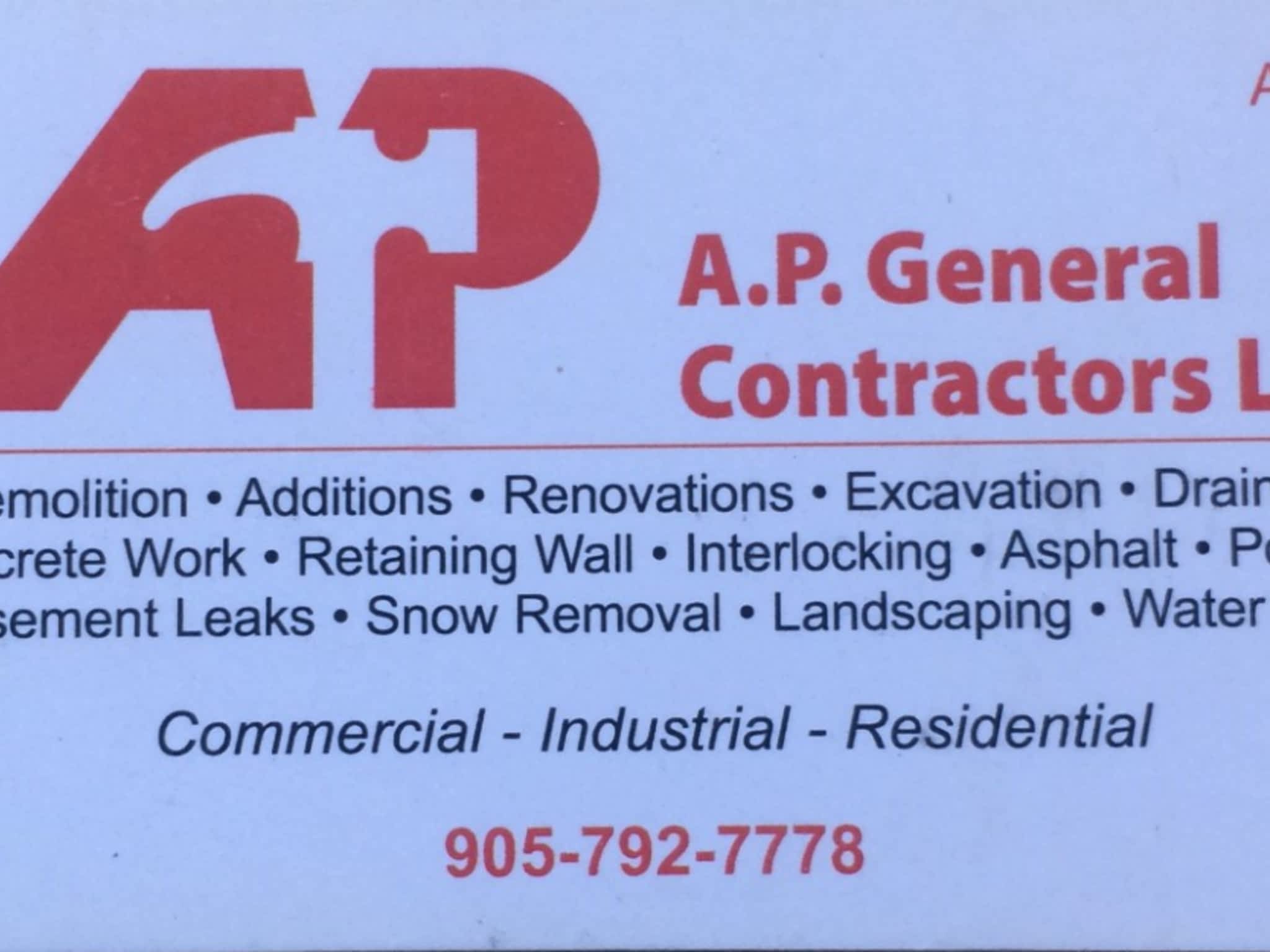 photo A P General Contractor