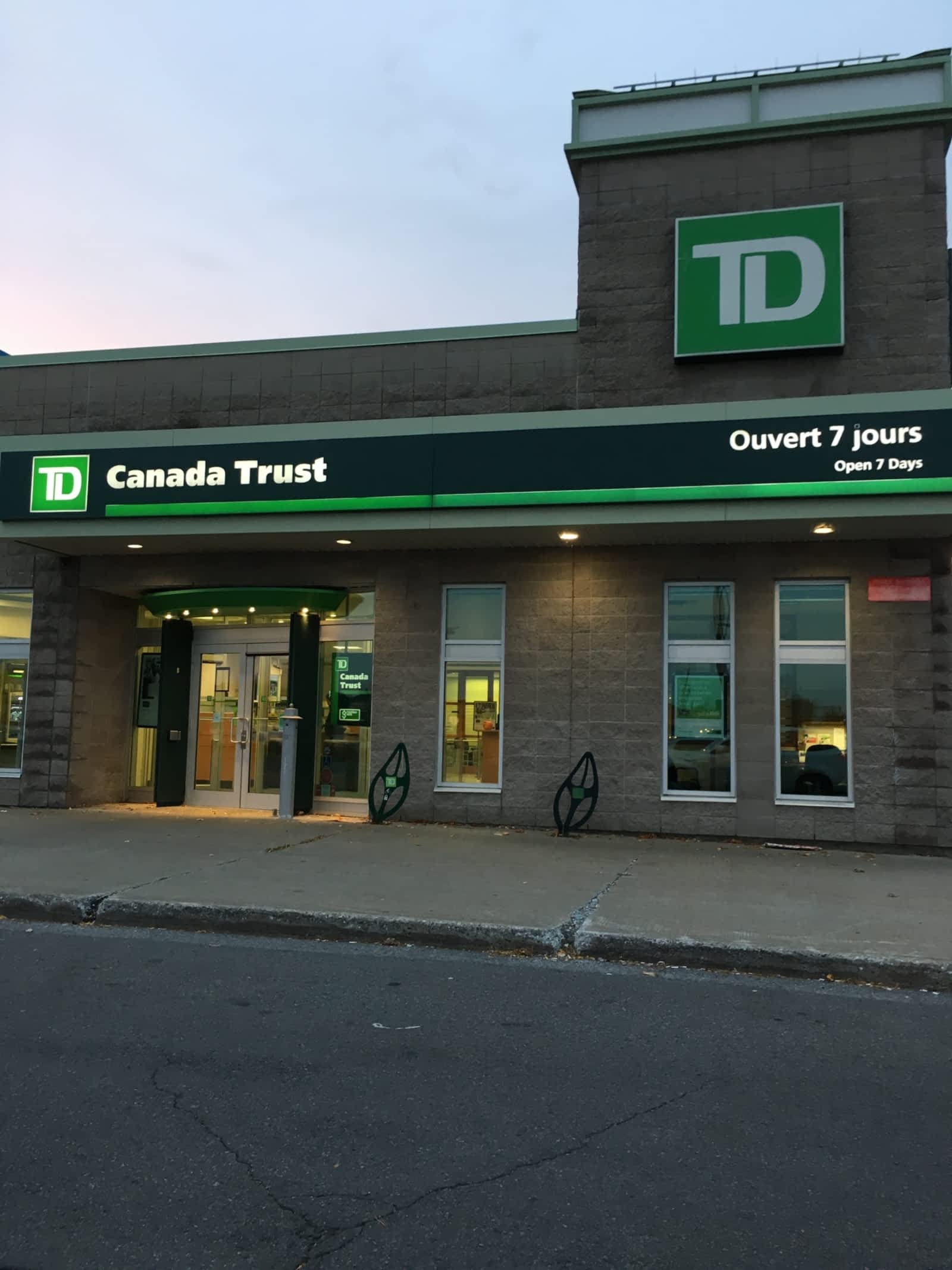 TD Canada Trust Branch and ATM Horaire d'ouverture 8330 Boul
