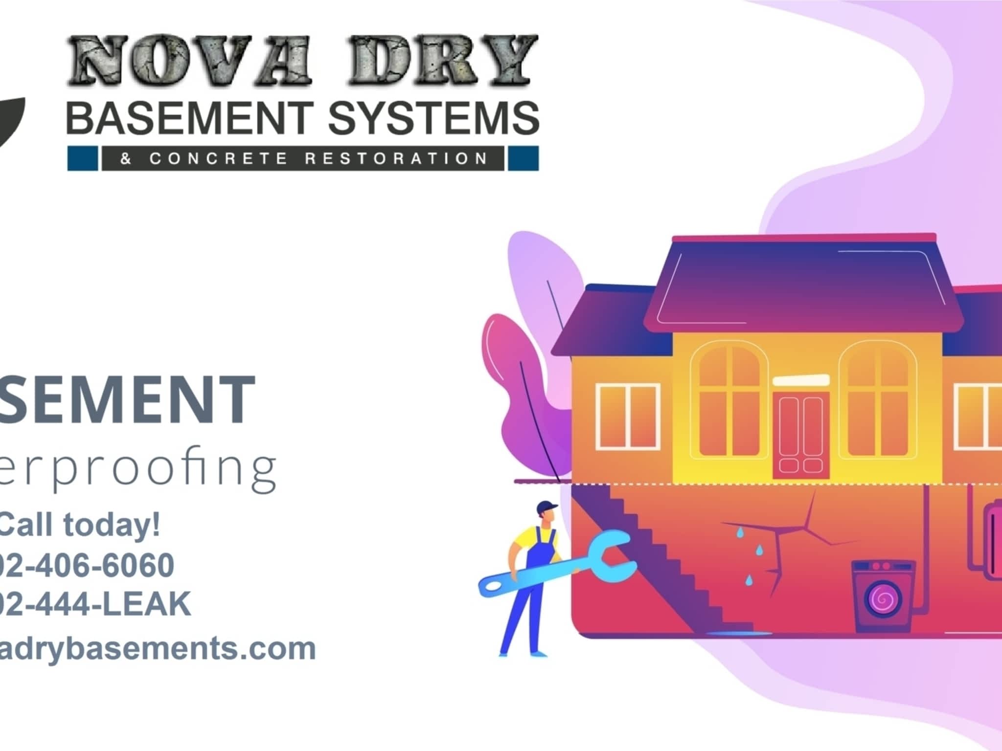 photo Nova Dry Basement Systems & Concrete Restoration