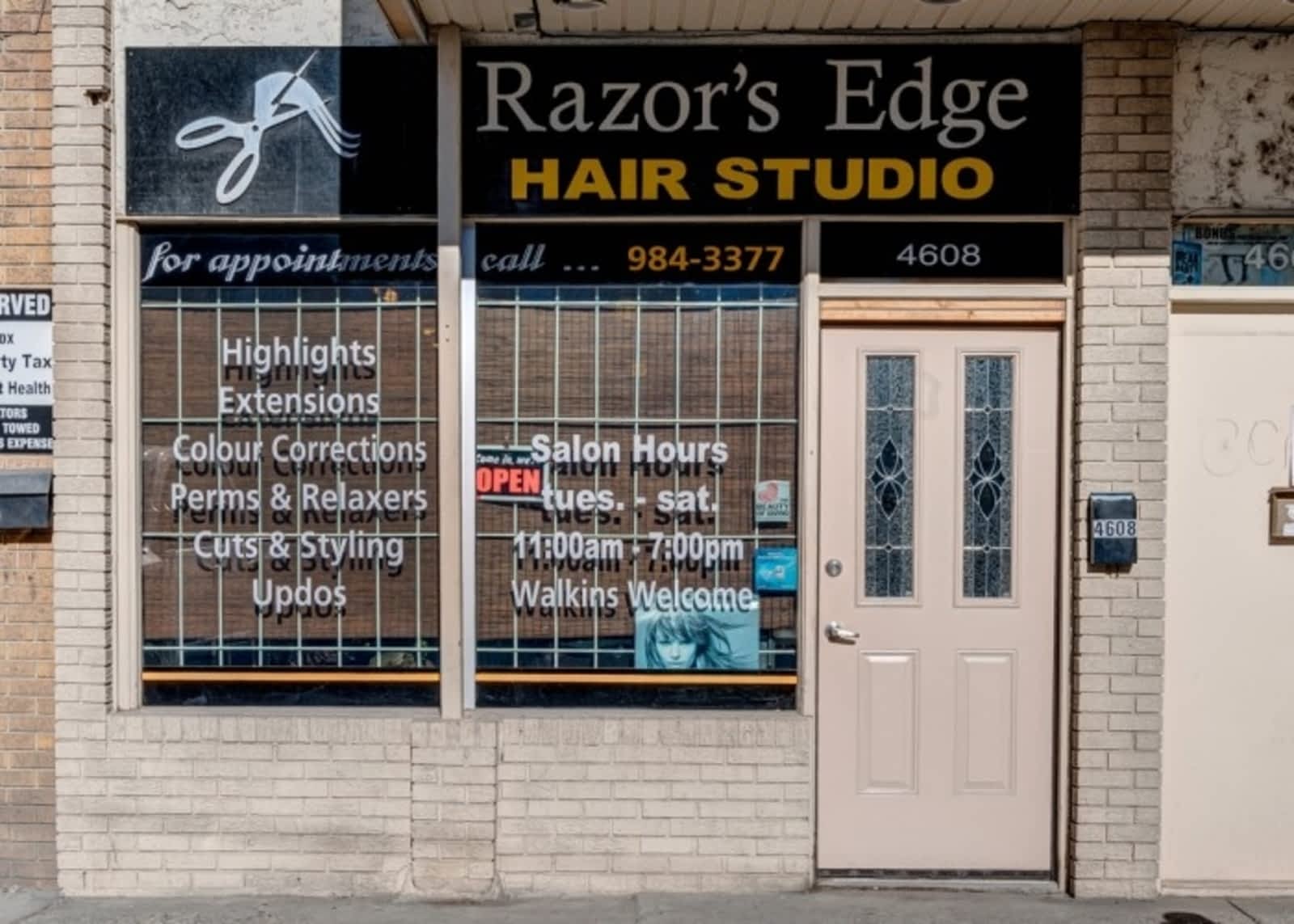 razor's edge hair studio