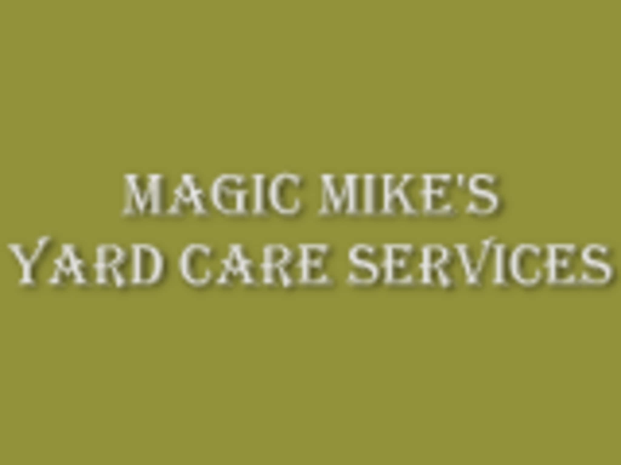 photo Magic Mike's Yard Care Services