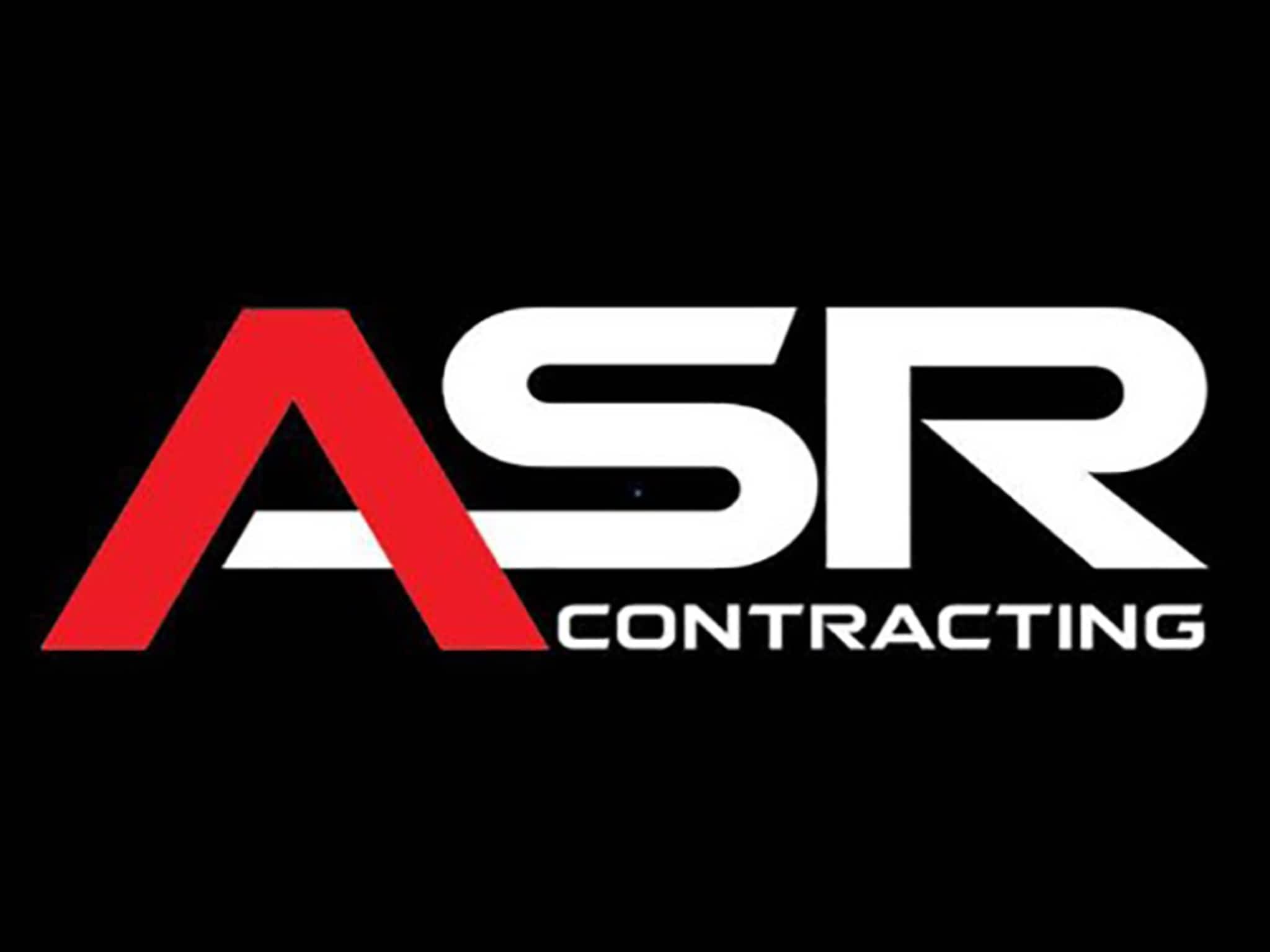 photo ASR Contracting