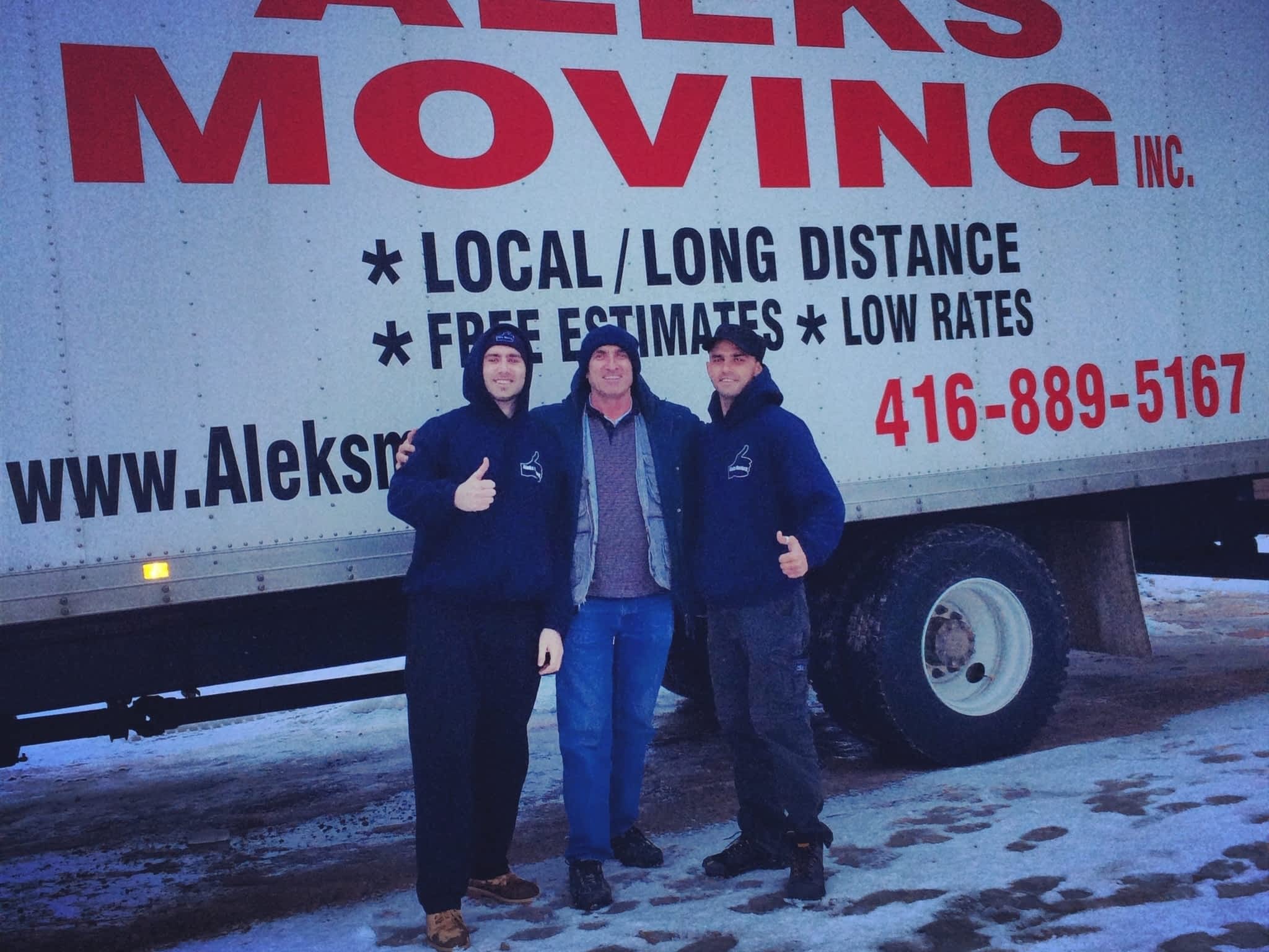 photo Aleks Moving Best Mississauga Movers