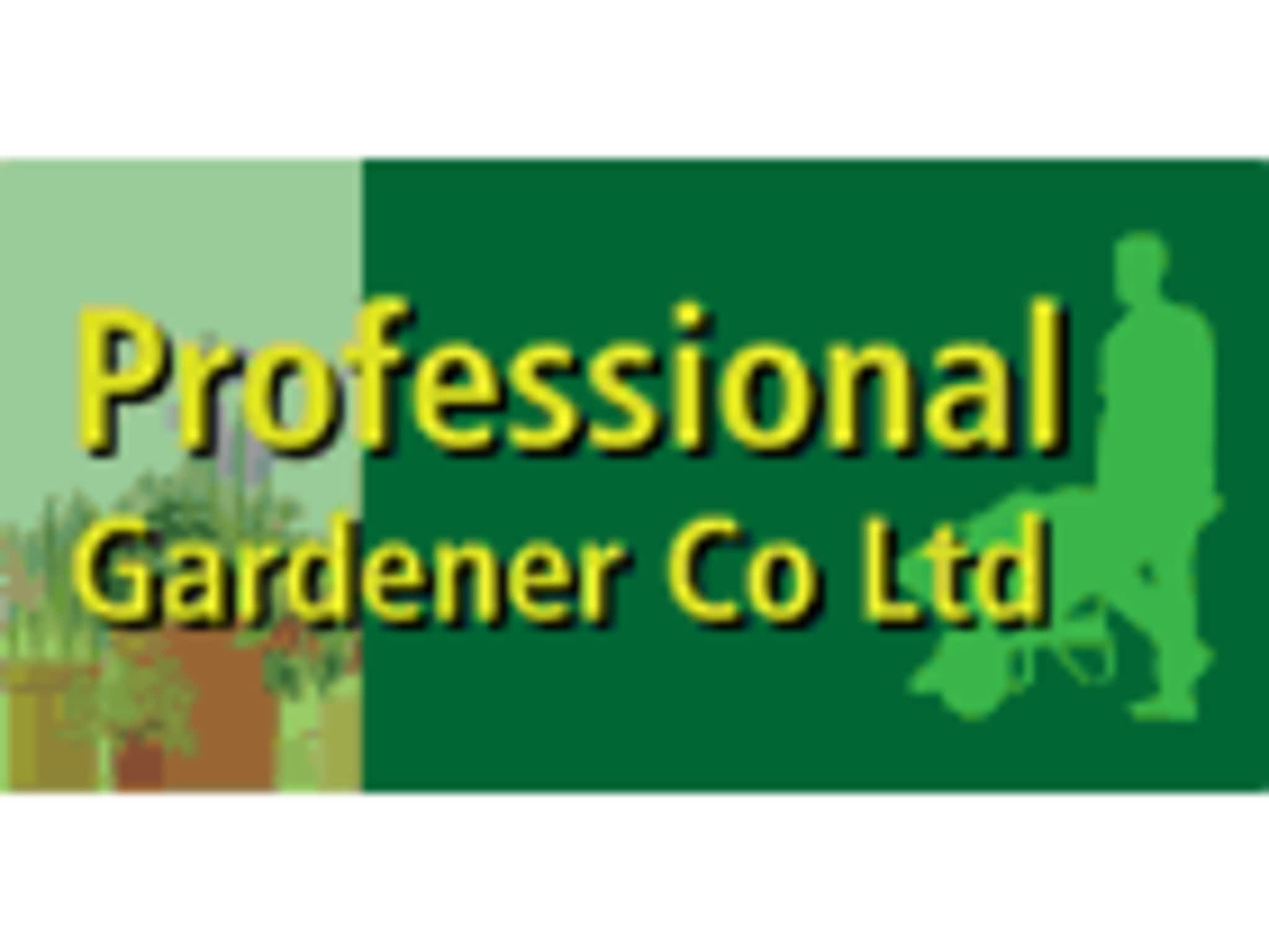 photo Professional Gardener Co Ltd