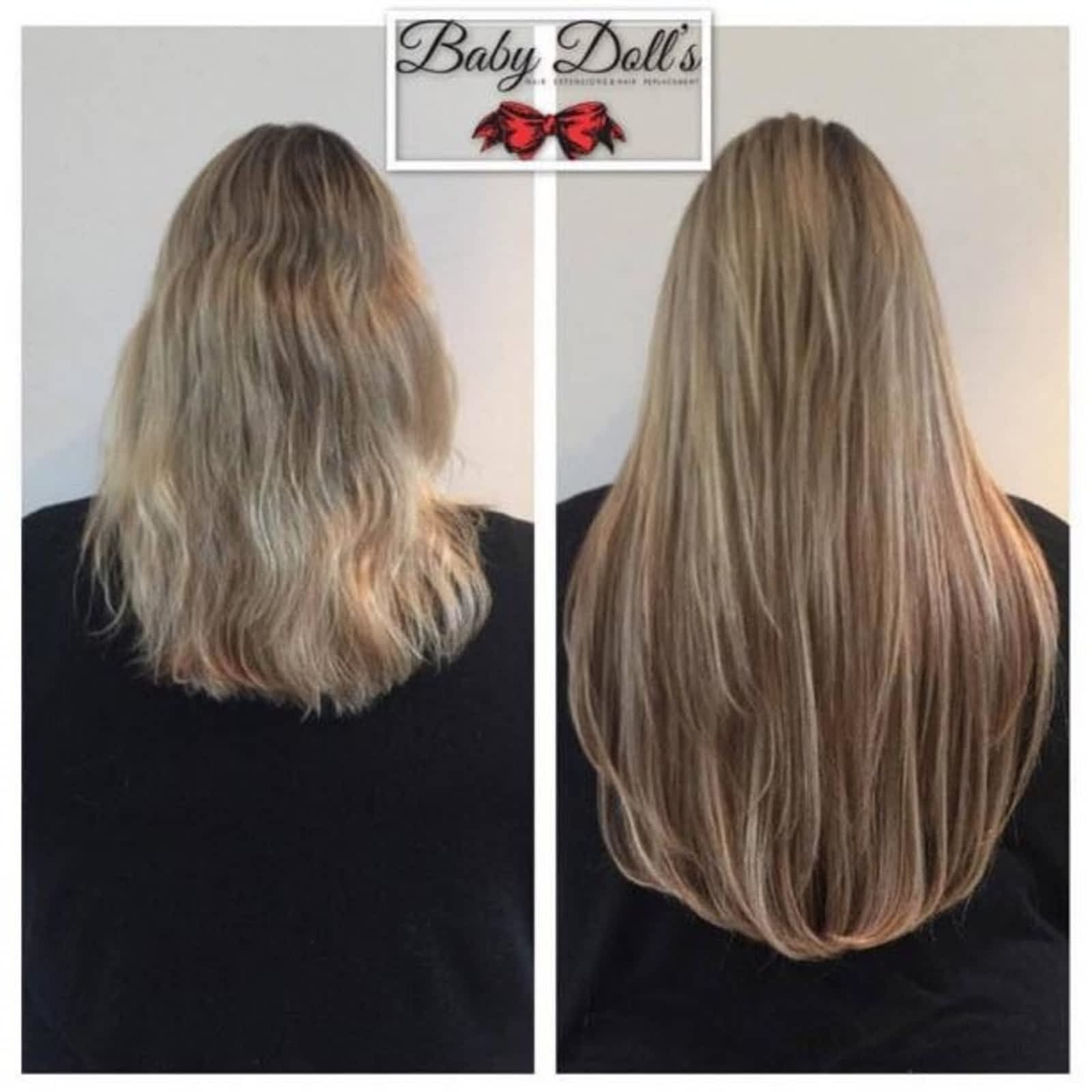 baby doll hair extensions