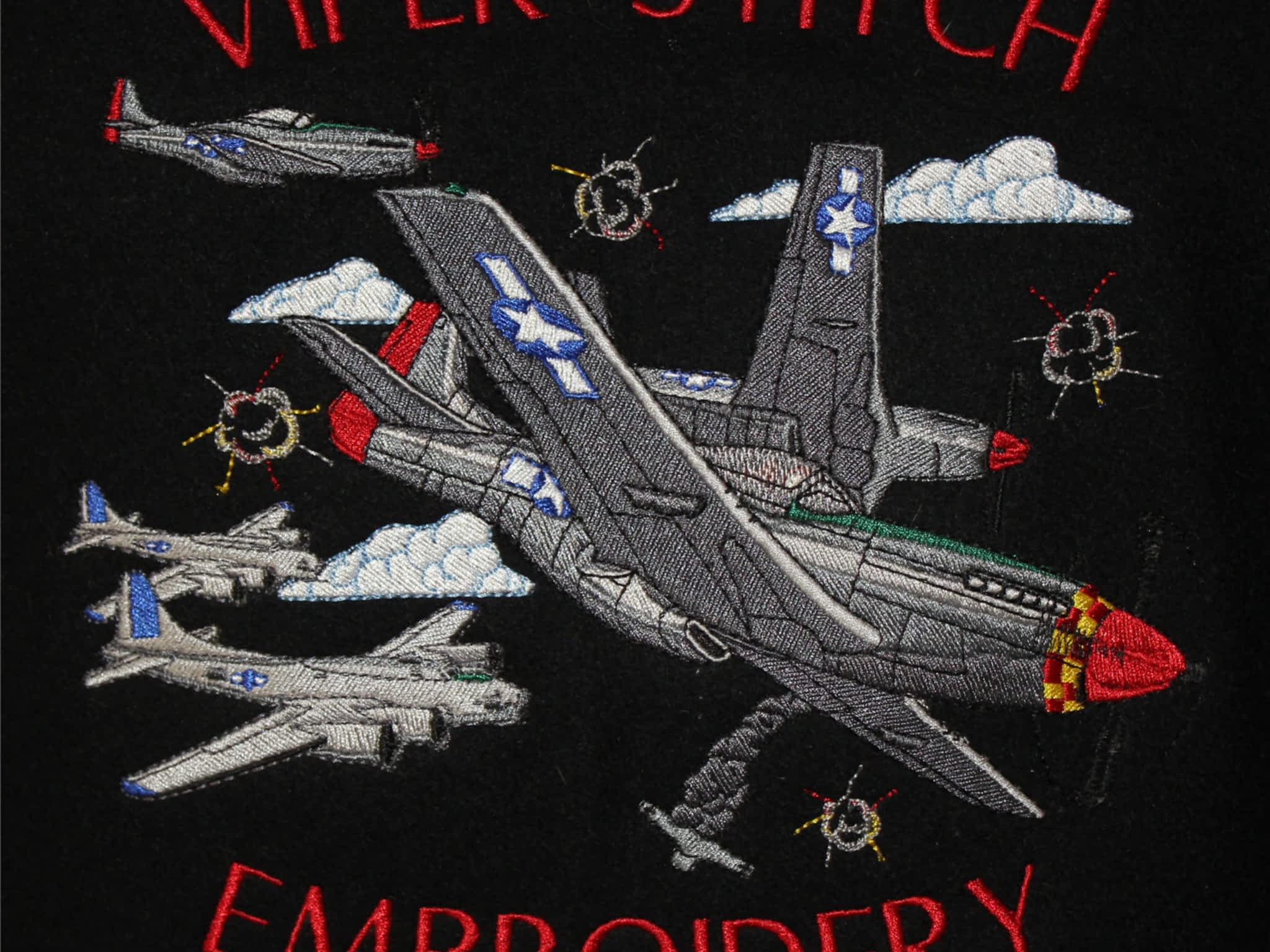 photo Viper Stitch Embroidery