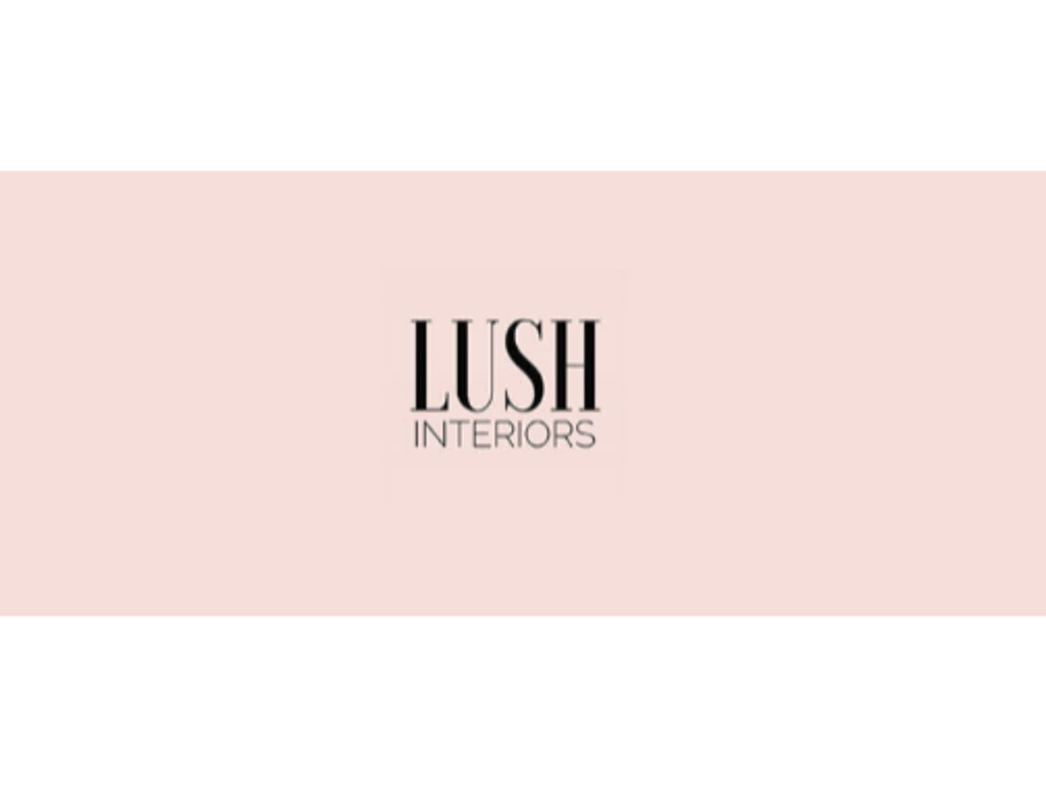 photo Lush Interiors Inc.