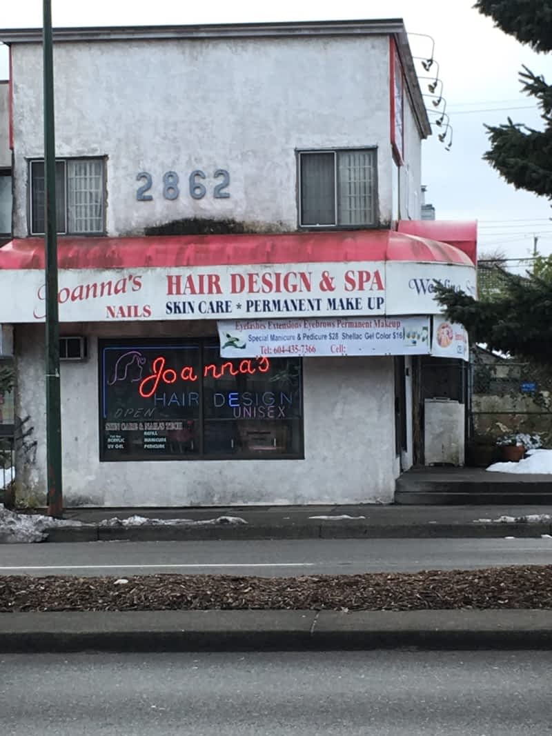 Joanna Hair Design - Opening Hours - 2862 Grandview Hwy, Vancouver, BC