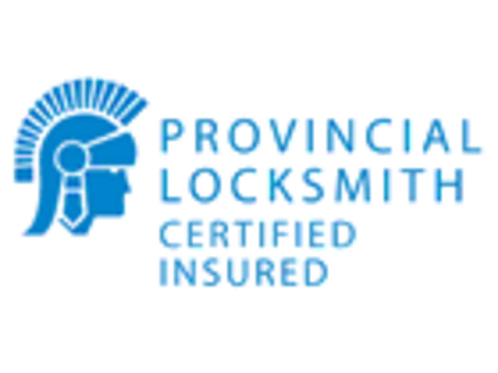 photo Provincial Locksmith Inc