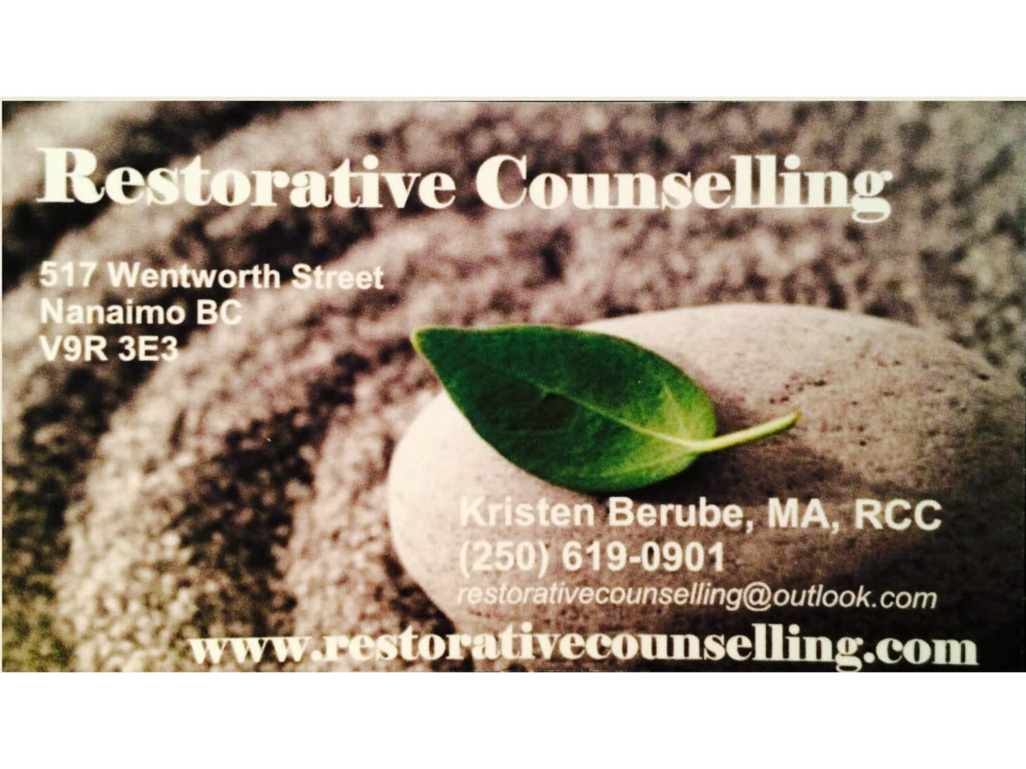 photo Restorative Counselling