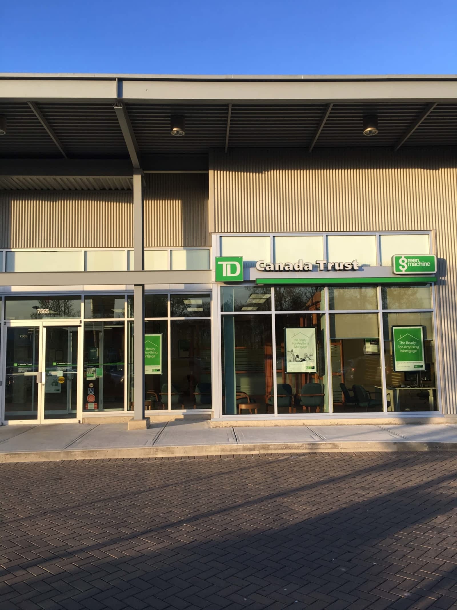 TD Canada Trust  Opening Hours  7565 Market Crossing, Burnaby, BC