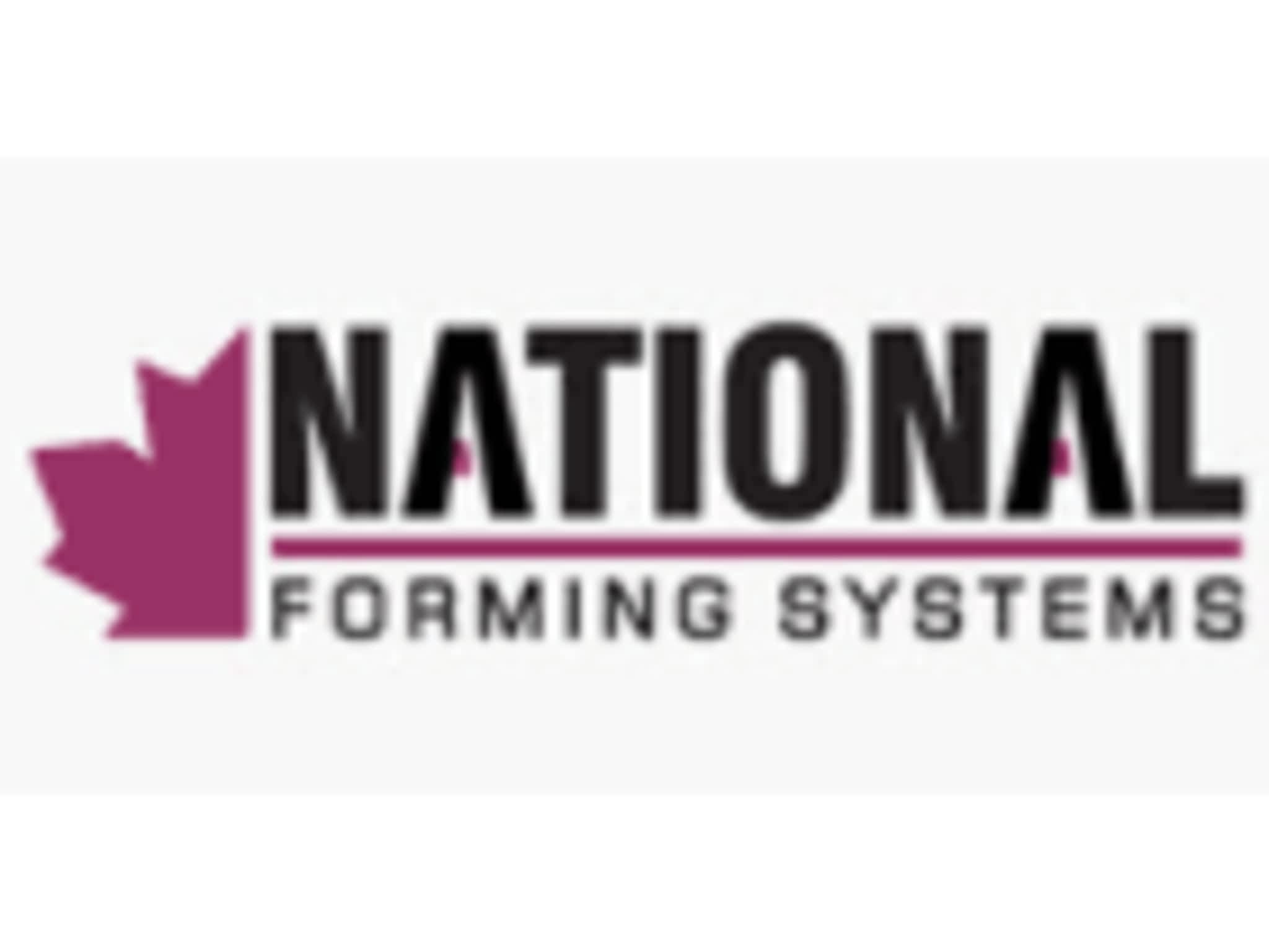 photo National Forming Systems Inc