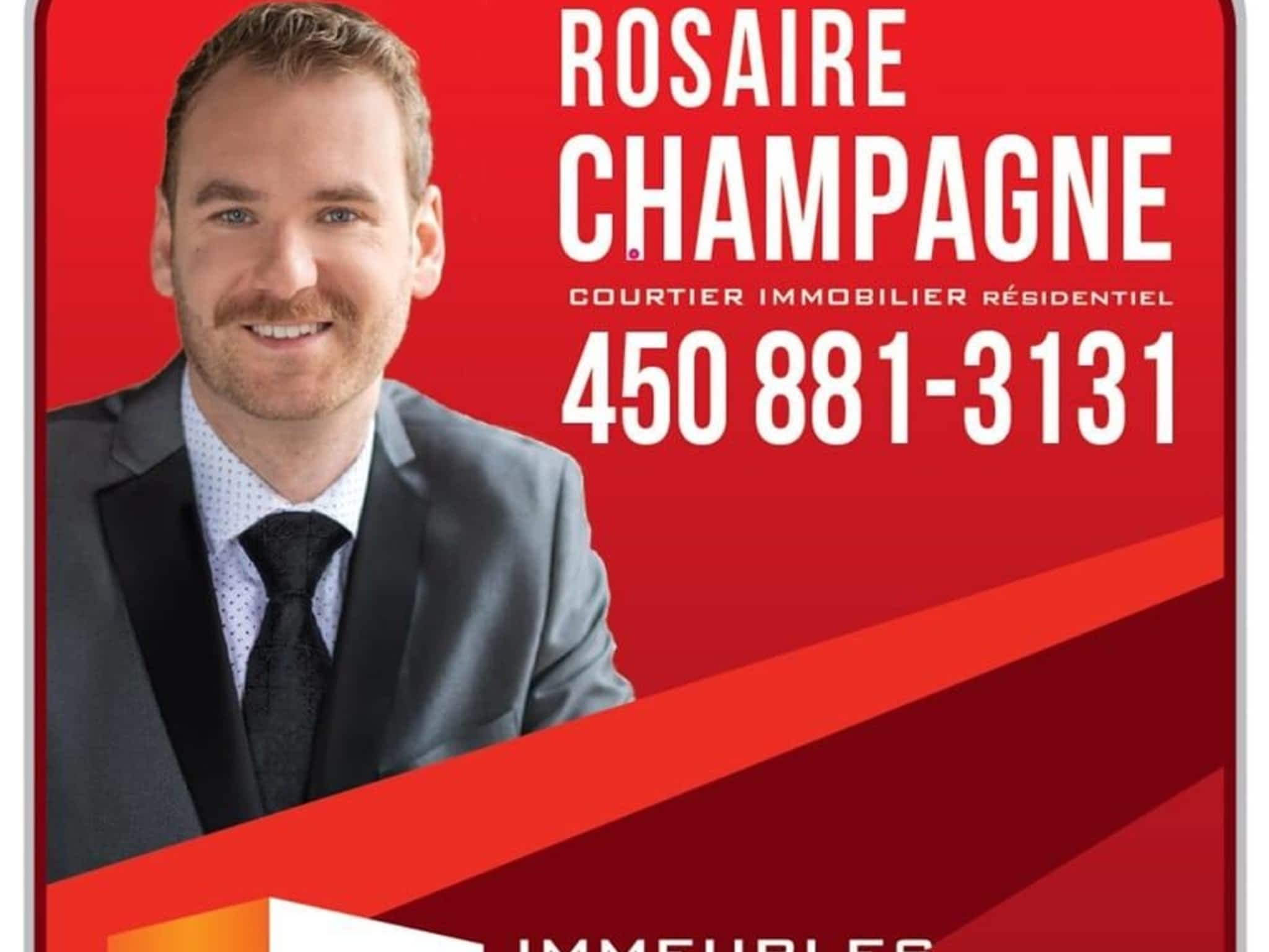 photo Rosaire Champagne Courtier immobilier résidentiel Immeubles Bardier Inc. Agence immobilière