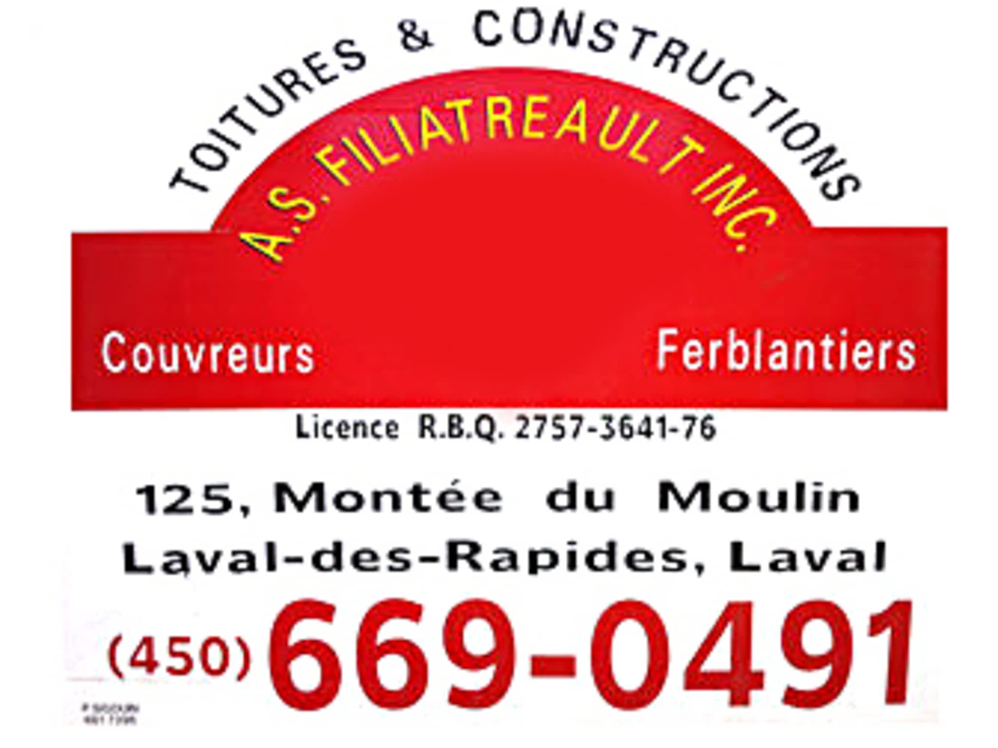 photo Les Constructions A S Filiatreault Inc