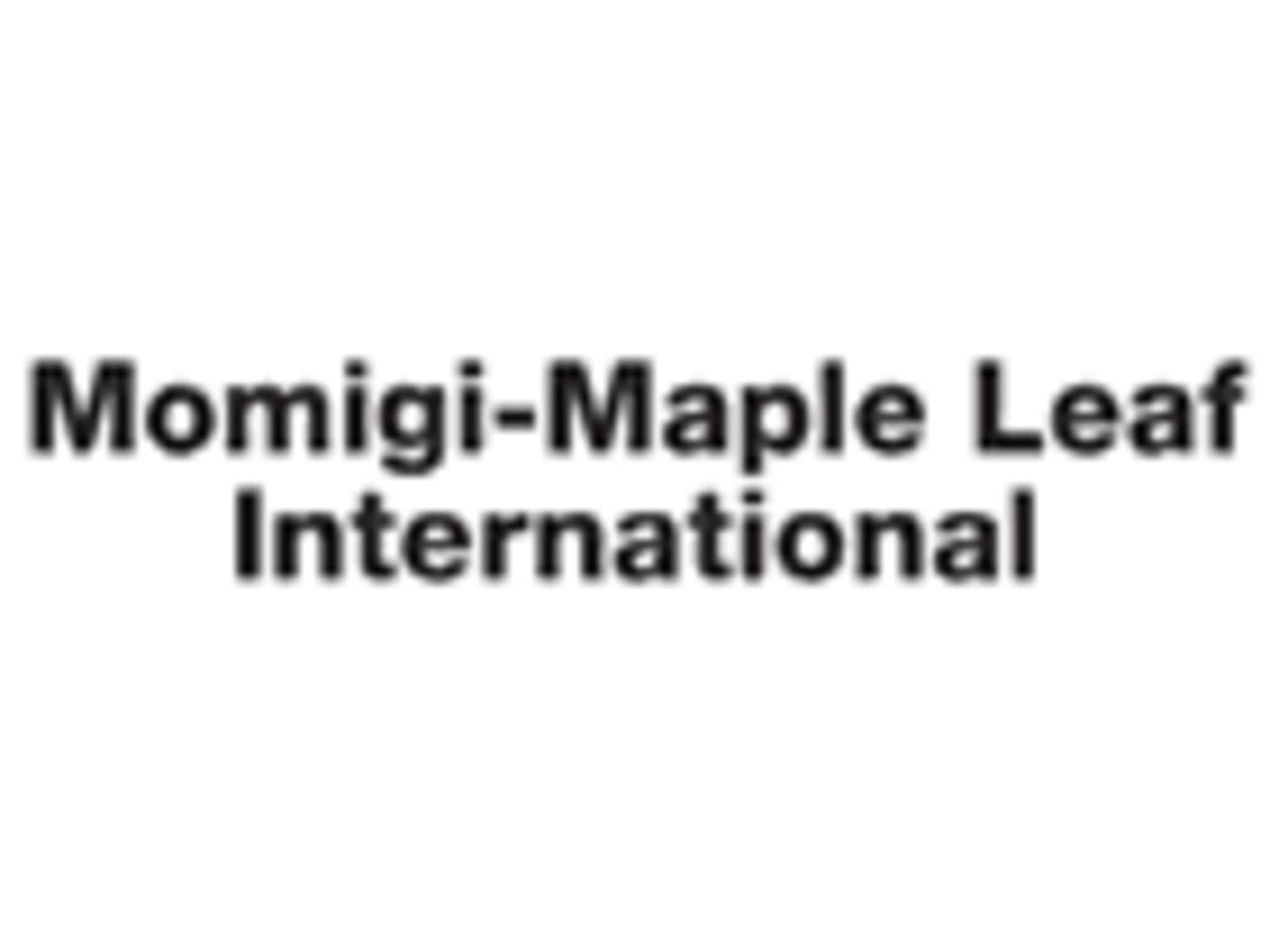 photo Momigi-Maple Leaf International