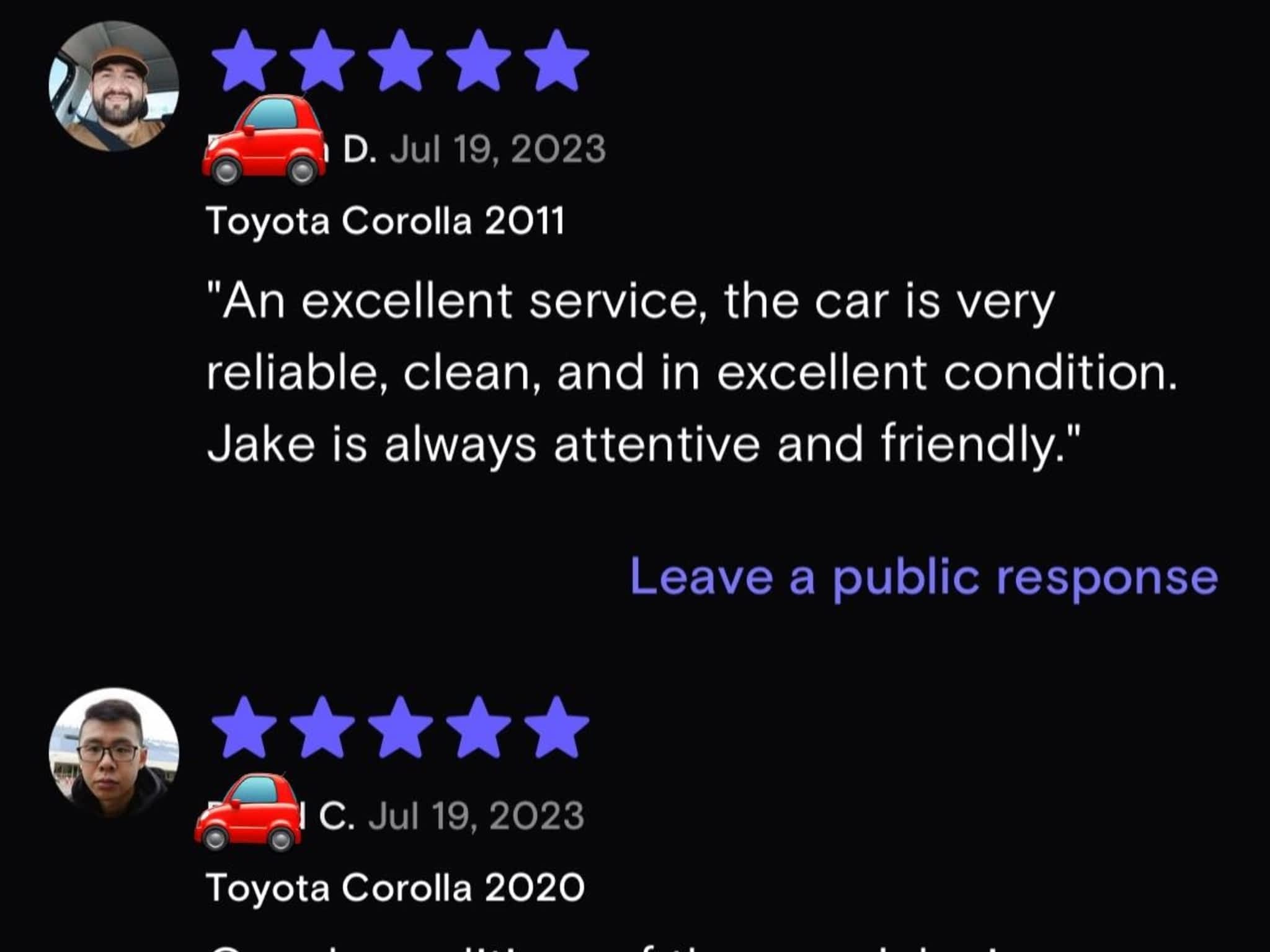 photo Dependable Rides