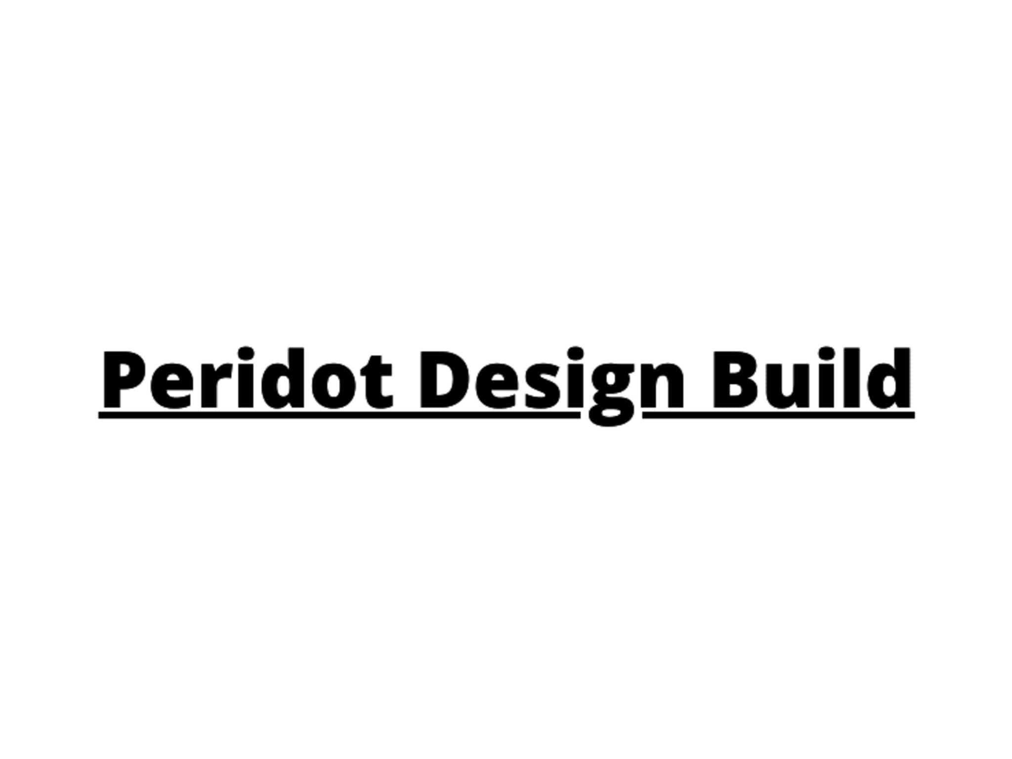 photo Peridot Design Build