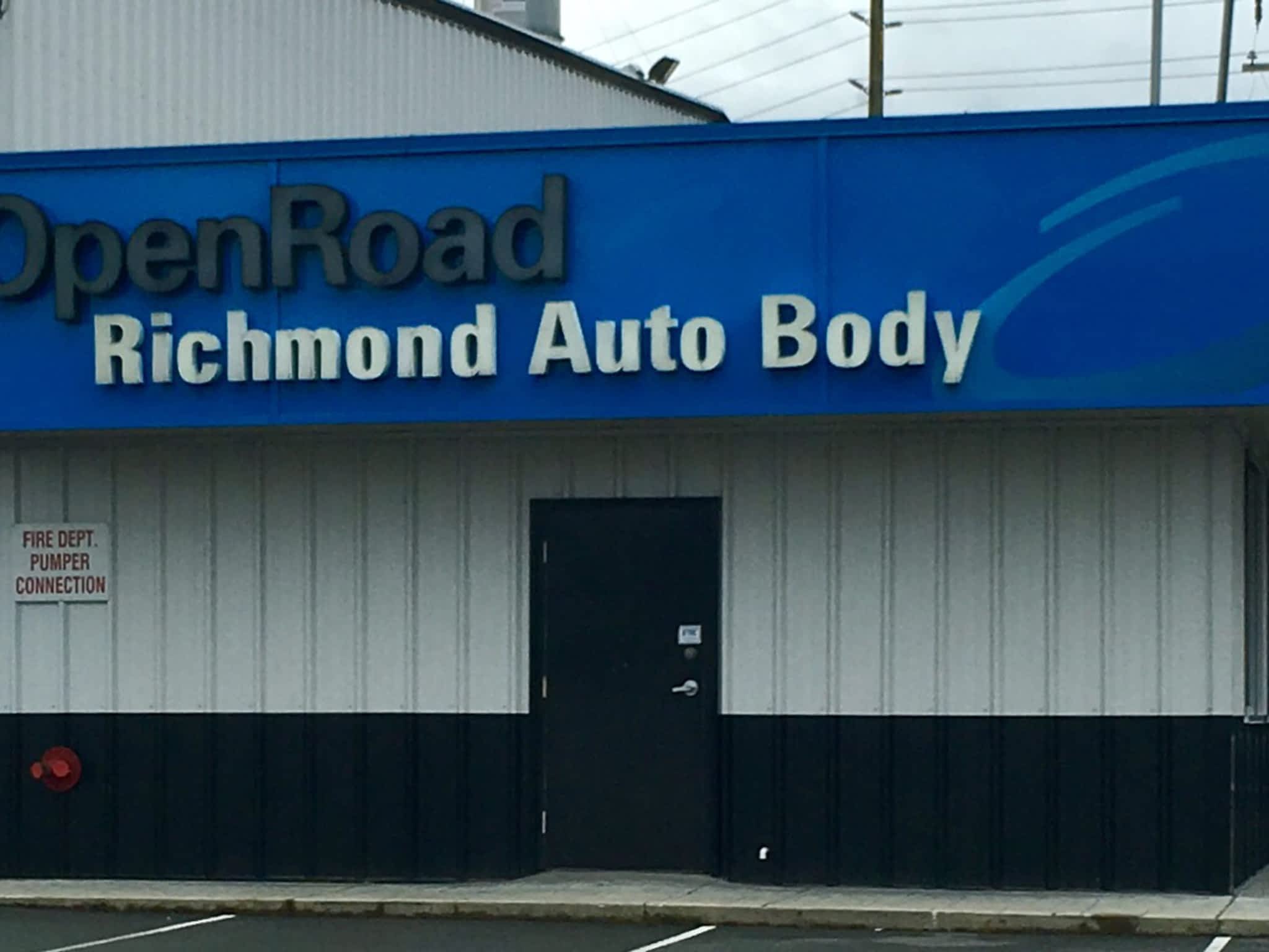 photo Open Road Richmond Auto Body