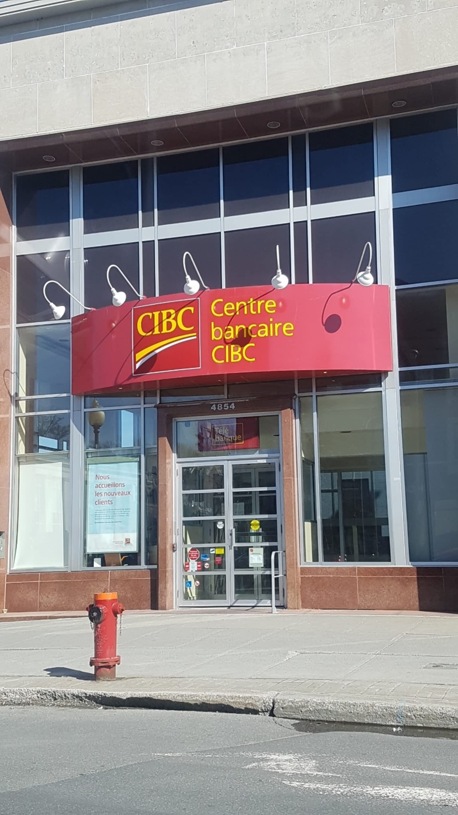 CIBC Branch with ATM Opening Hours 4854 rue Sherbrooke O, Westmount, QC