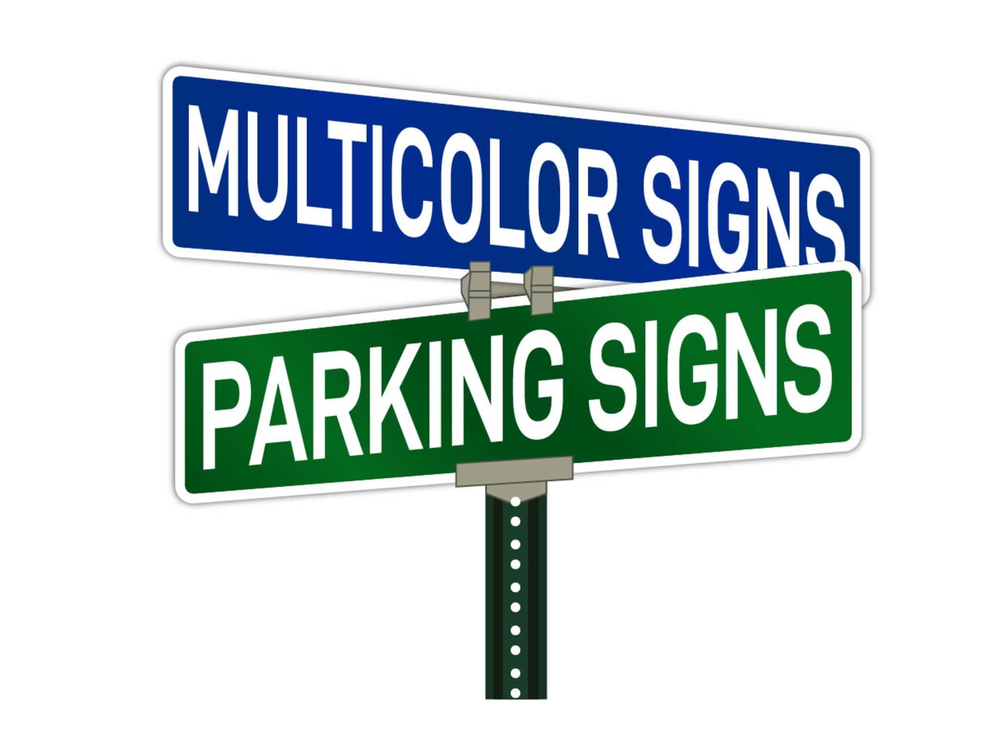 photo Multicolor Signs