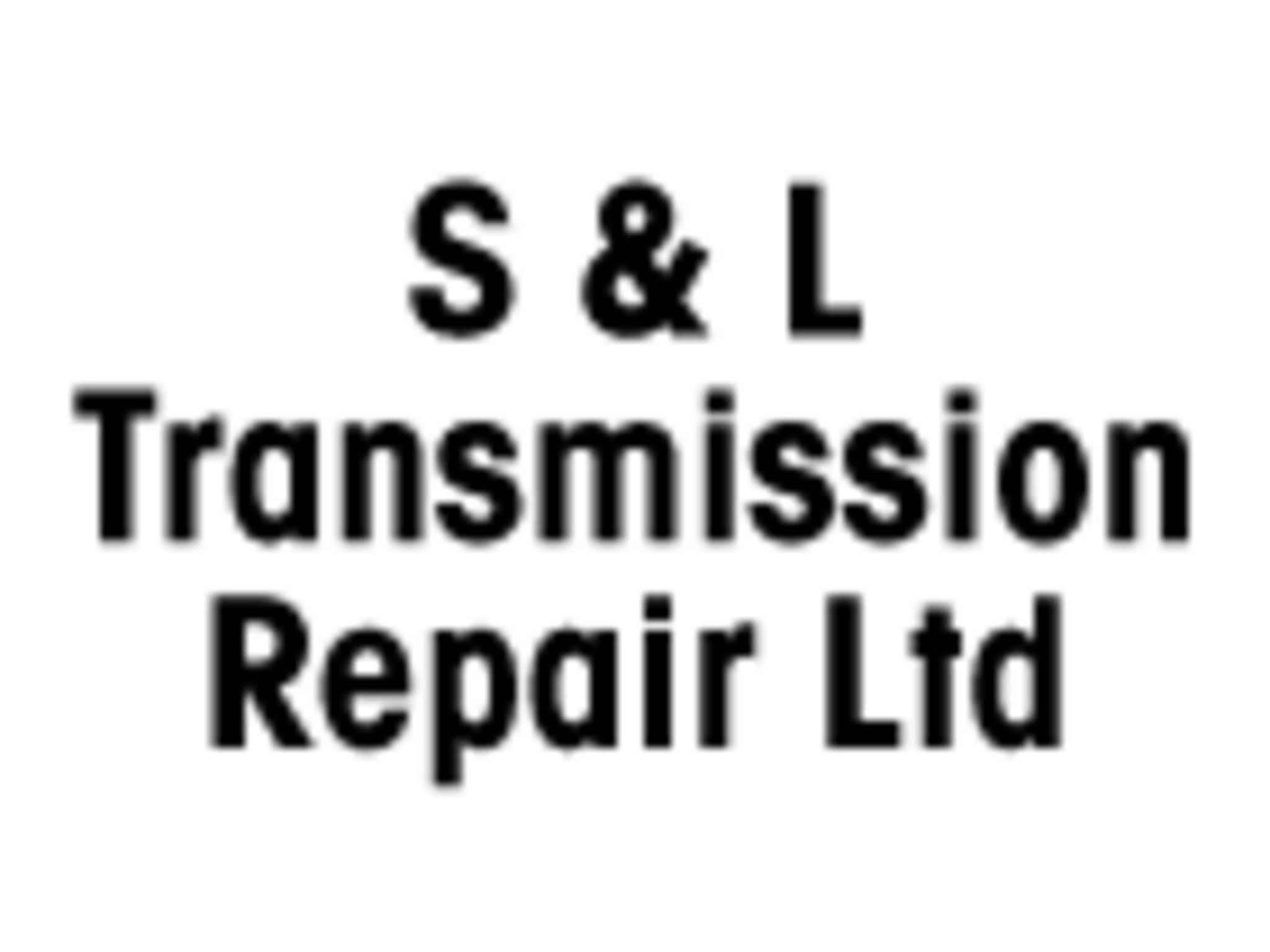 photo S & L Transmission Repair Ltd