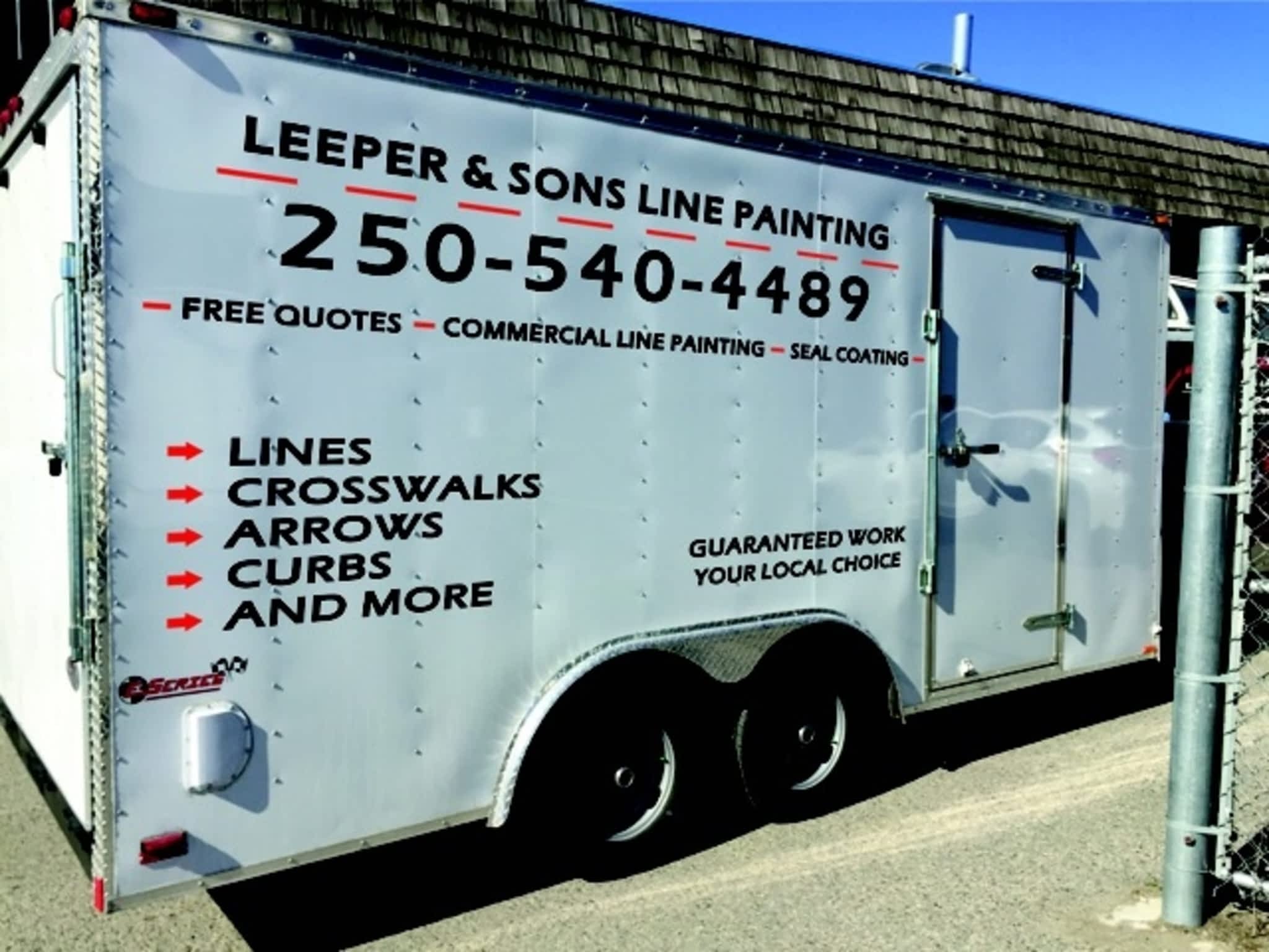 photo Leeper and Son's Line Painting