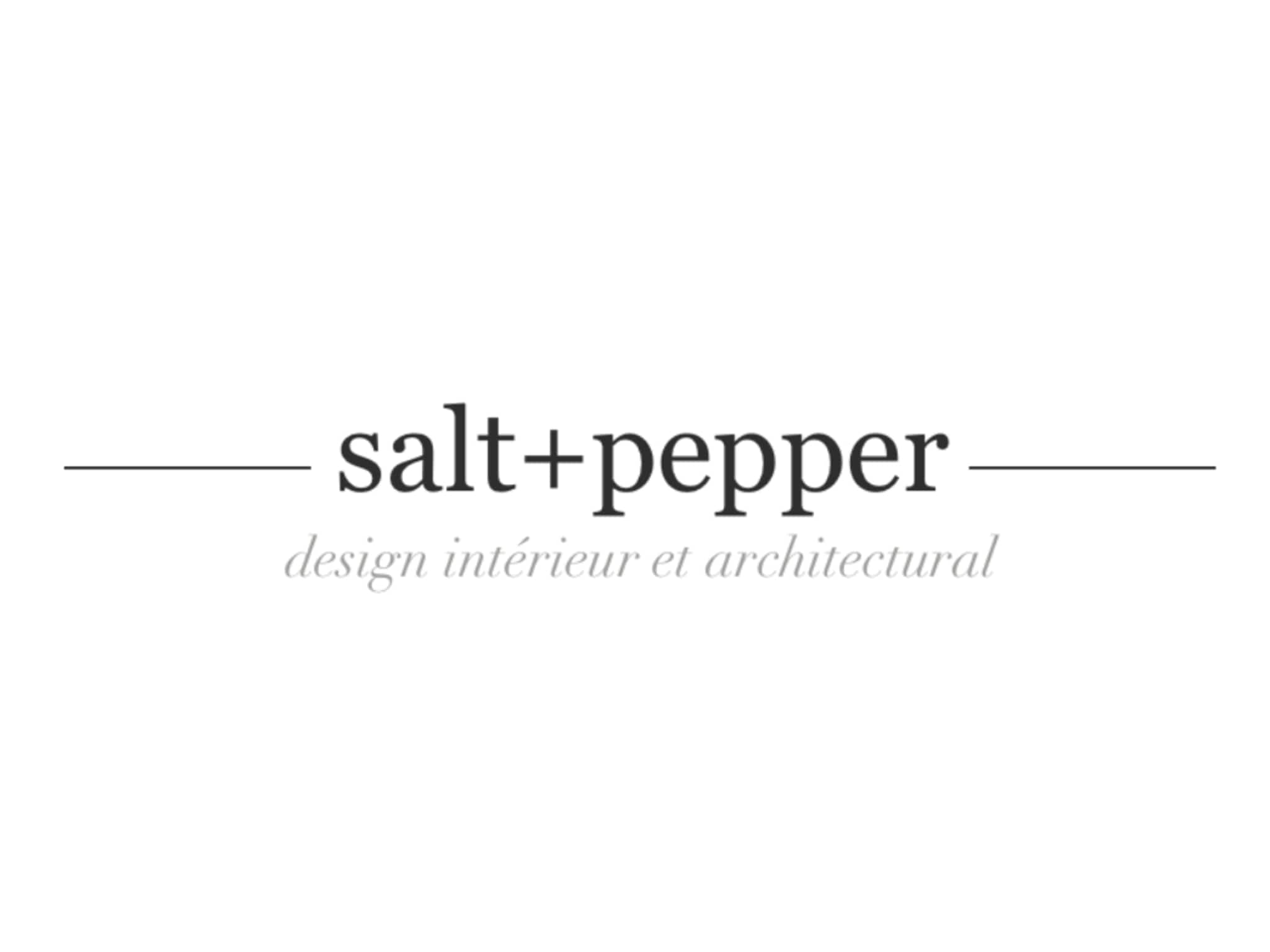 photo Salt + Pepper Design