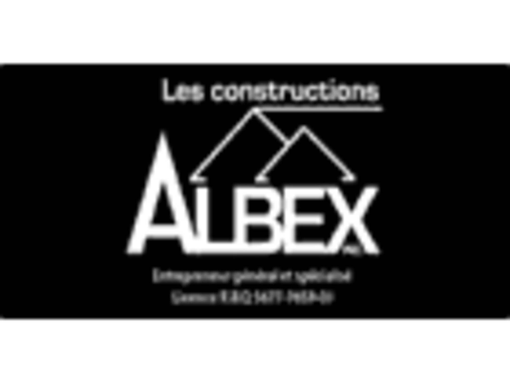 photo Les Constructions Albex Inc