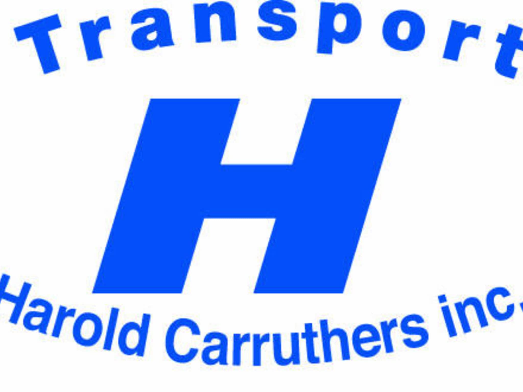 photo Transport Harold Carruthers Inc
