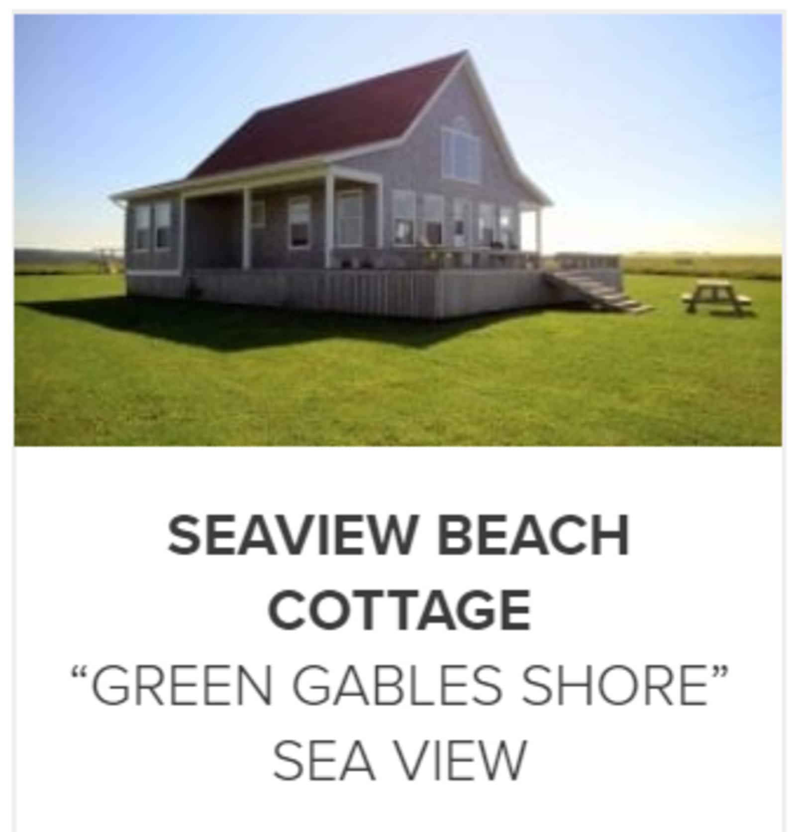 Pei Summer Rental Cottages Opening Hours 57 Eagles Path York Pe