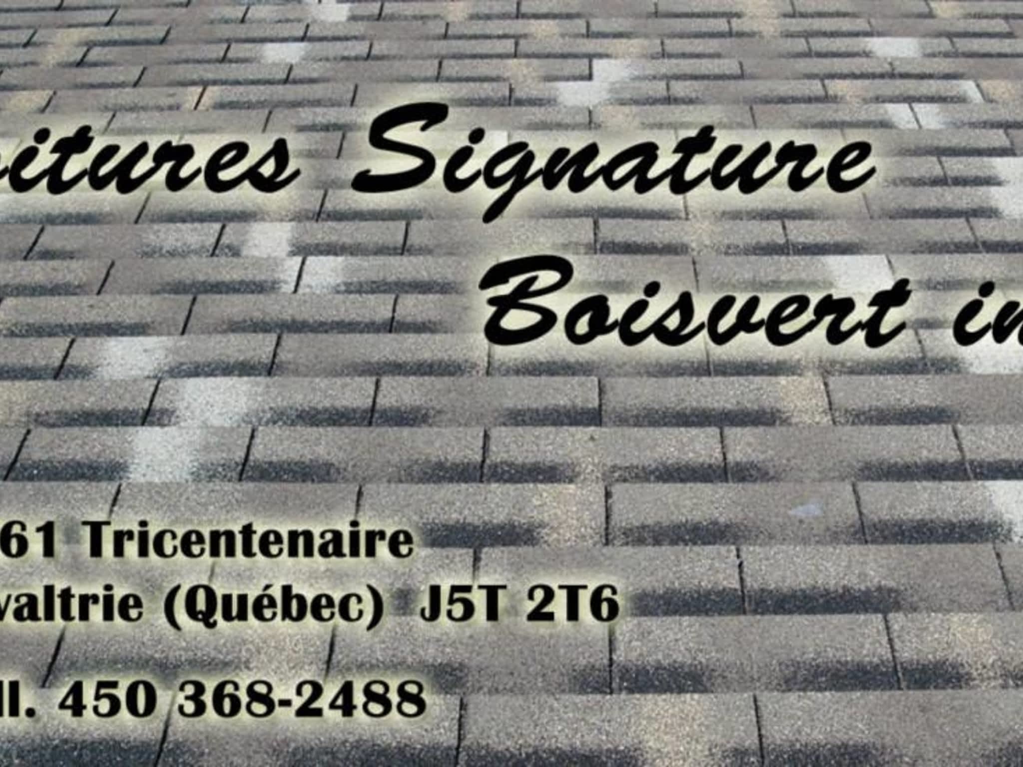 photo Toitures Signature Boisvert