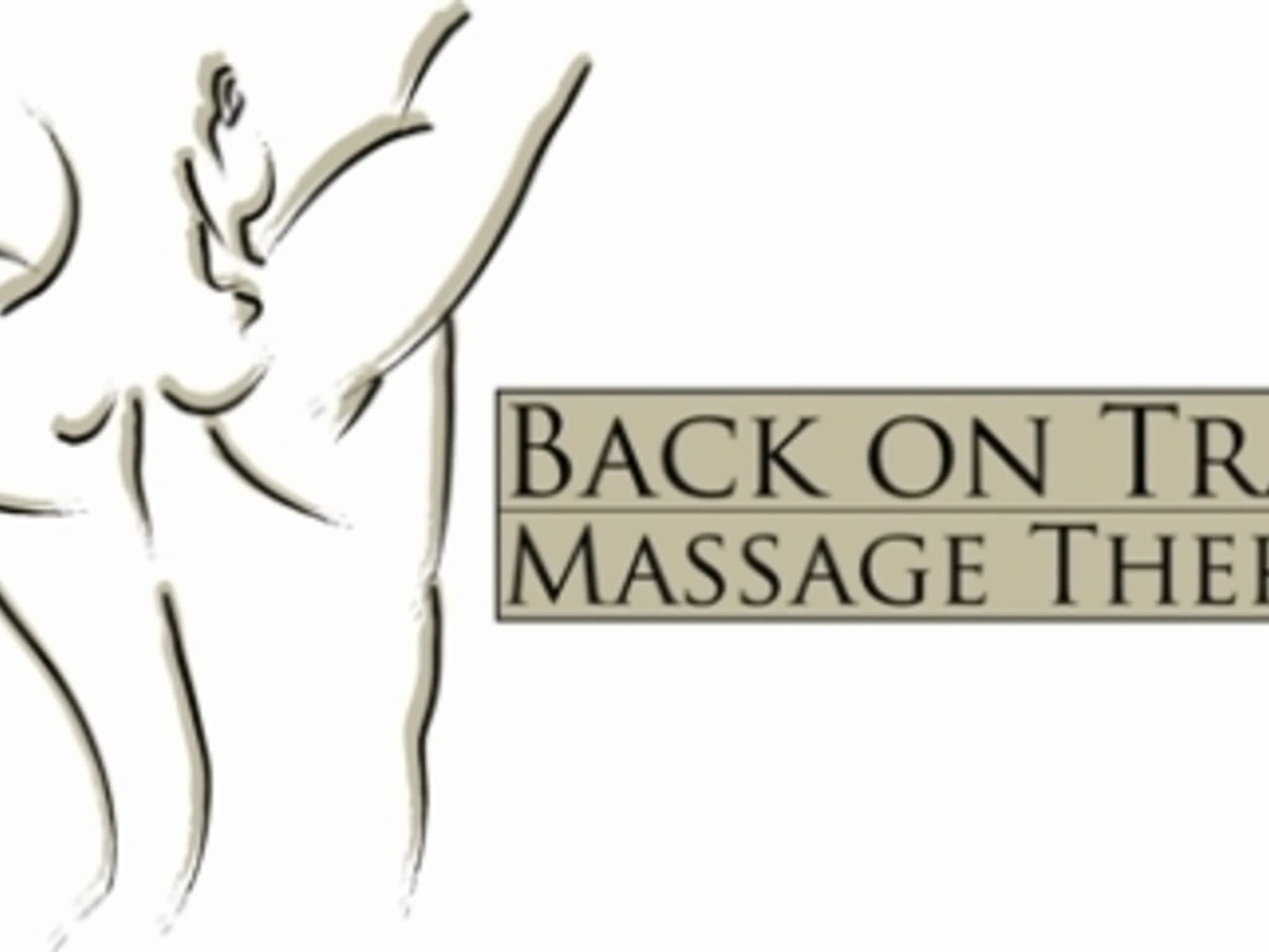 photo Back On Track Massage Therapy