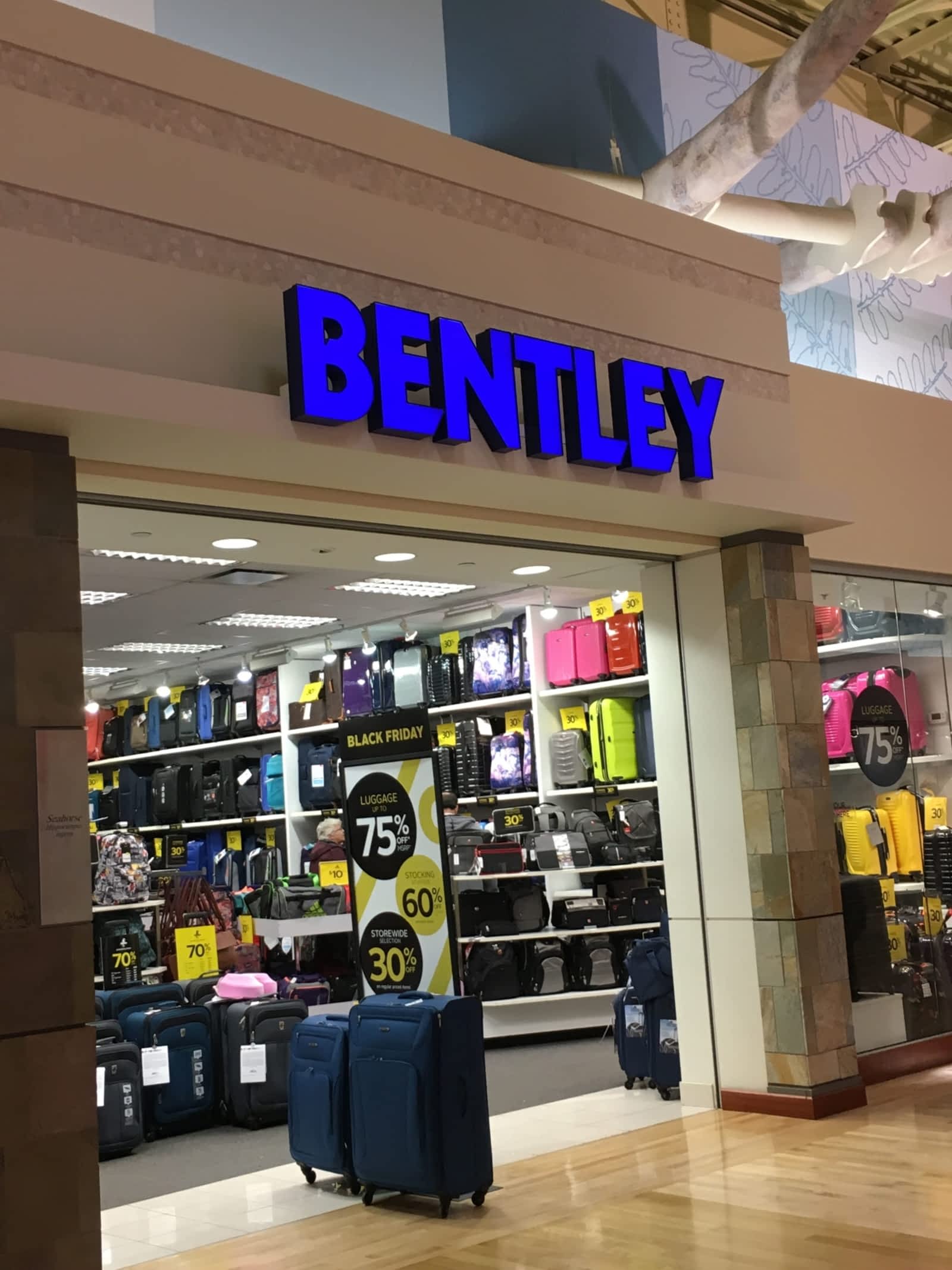 bentley luggage store near me