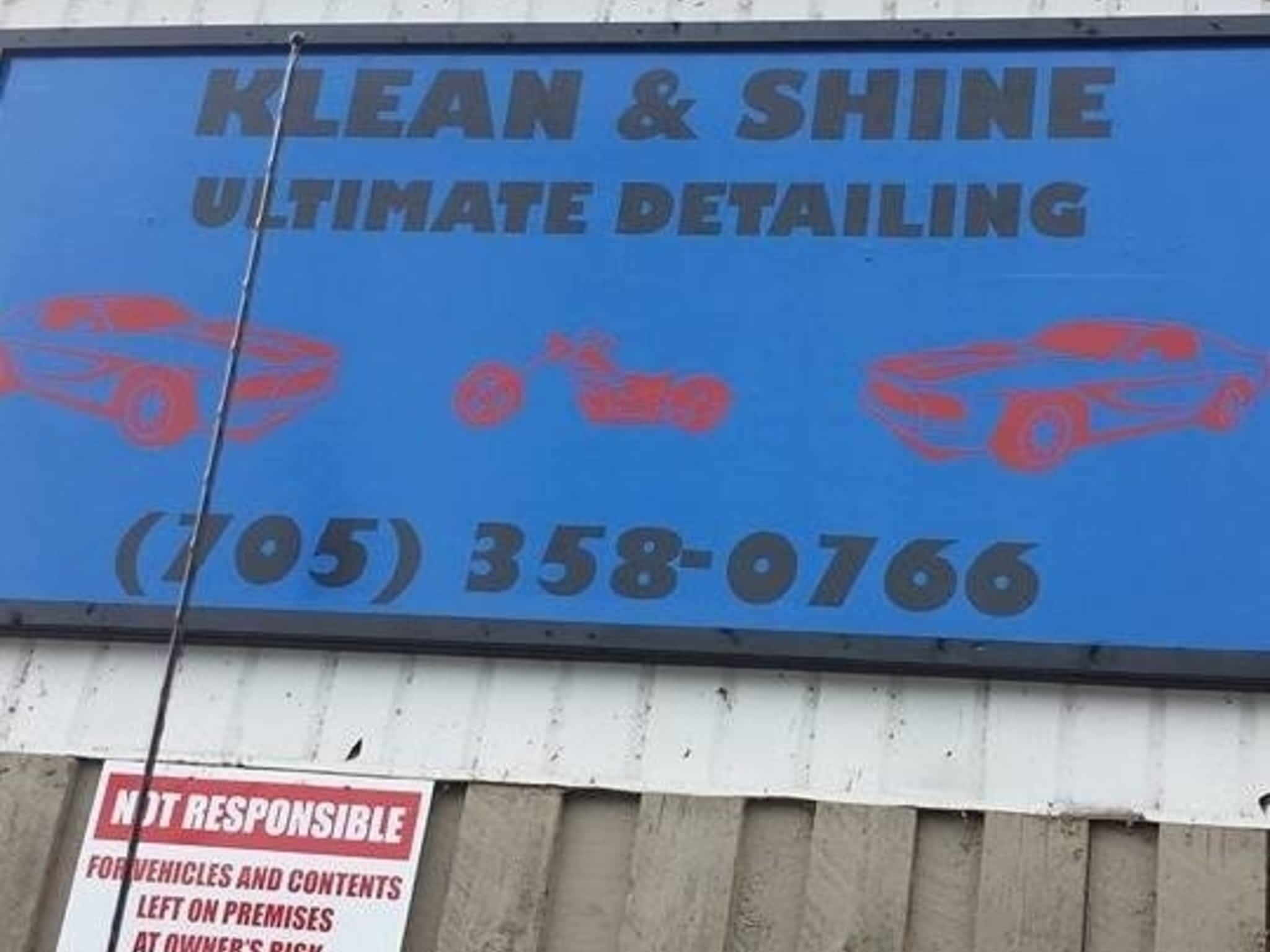 Klean & Shine Ultimate Detailing North Bay, ON 770B Lakeshore Dr